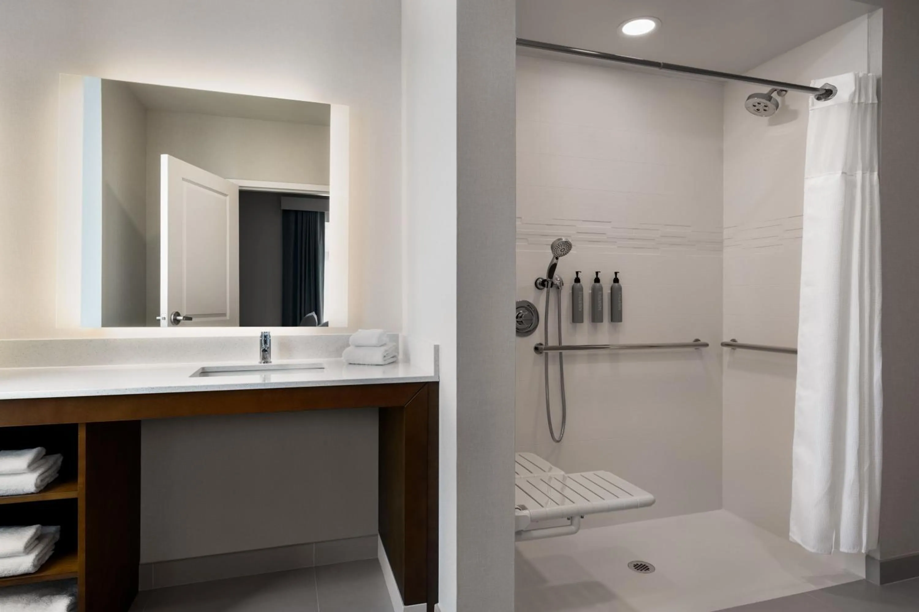 Bathroom in Residence Inn Panama City Beach Pier Park