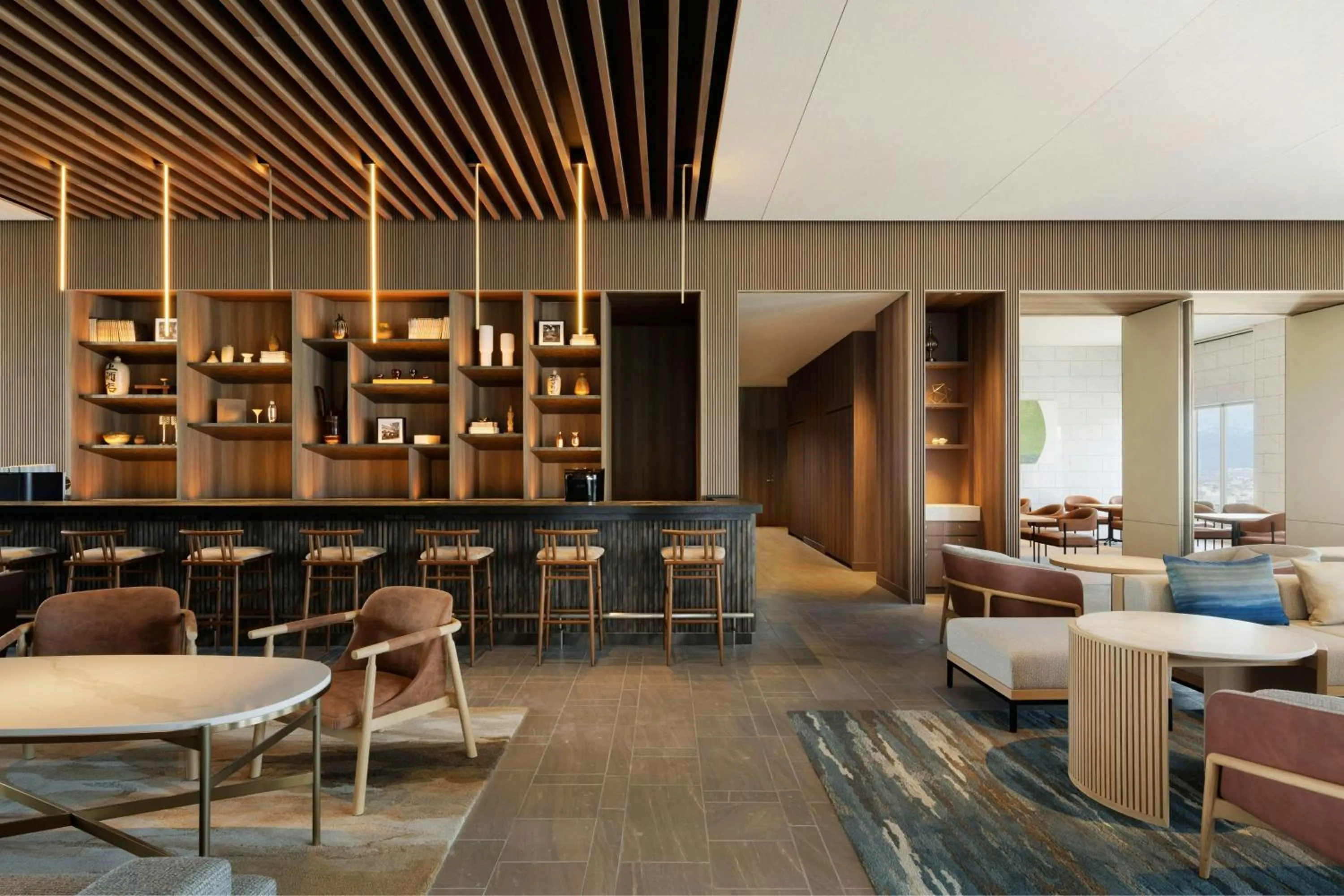 Lounge or bar in Courtyard by Marriott Fukui