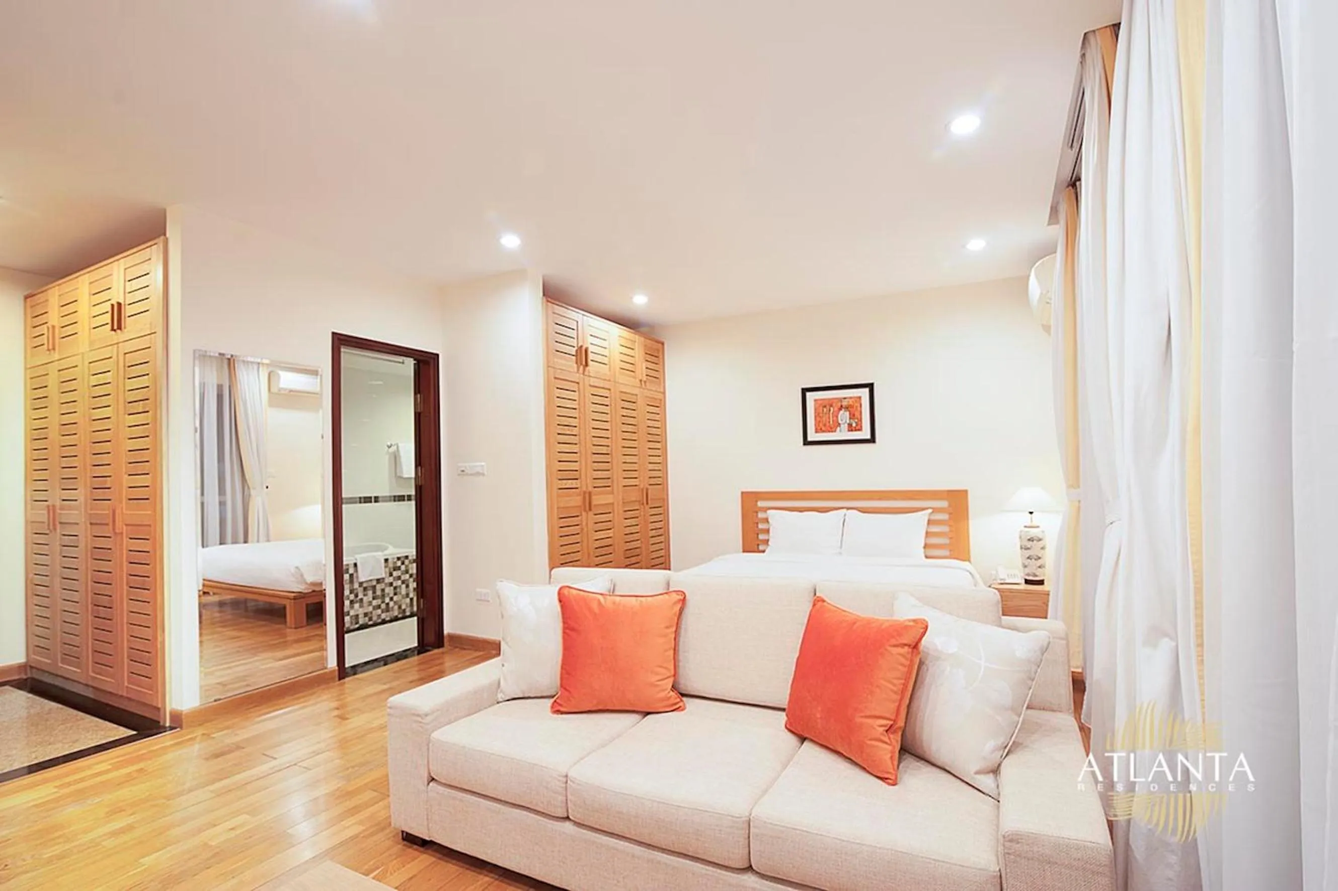 Bed in Atlanta Residences