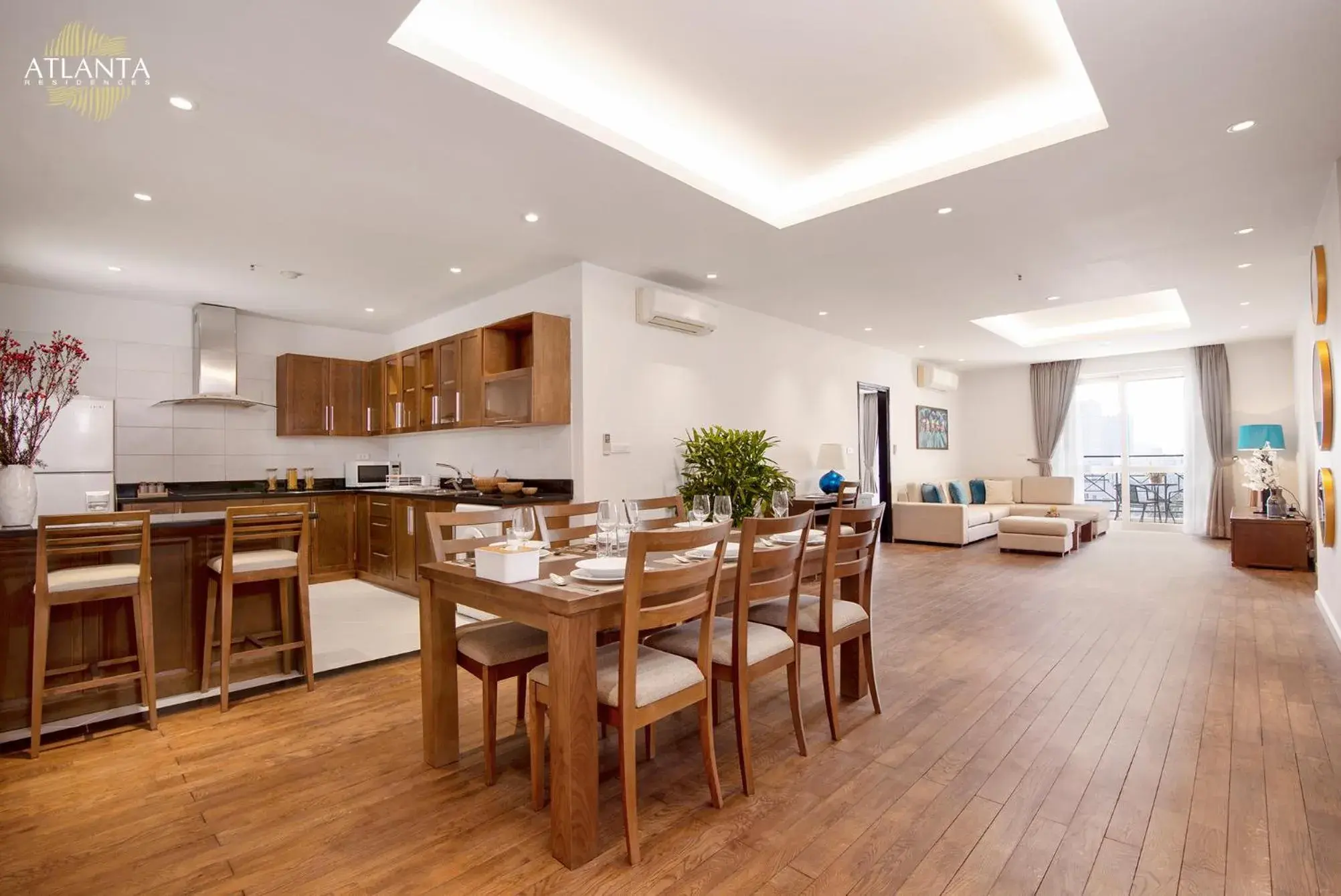 Premier Three-Bedroom Apartment in Atlanta Residences Premier Three-Bedroom Apartment in Atlanta Residences