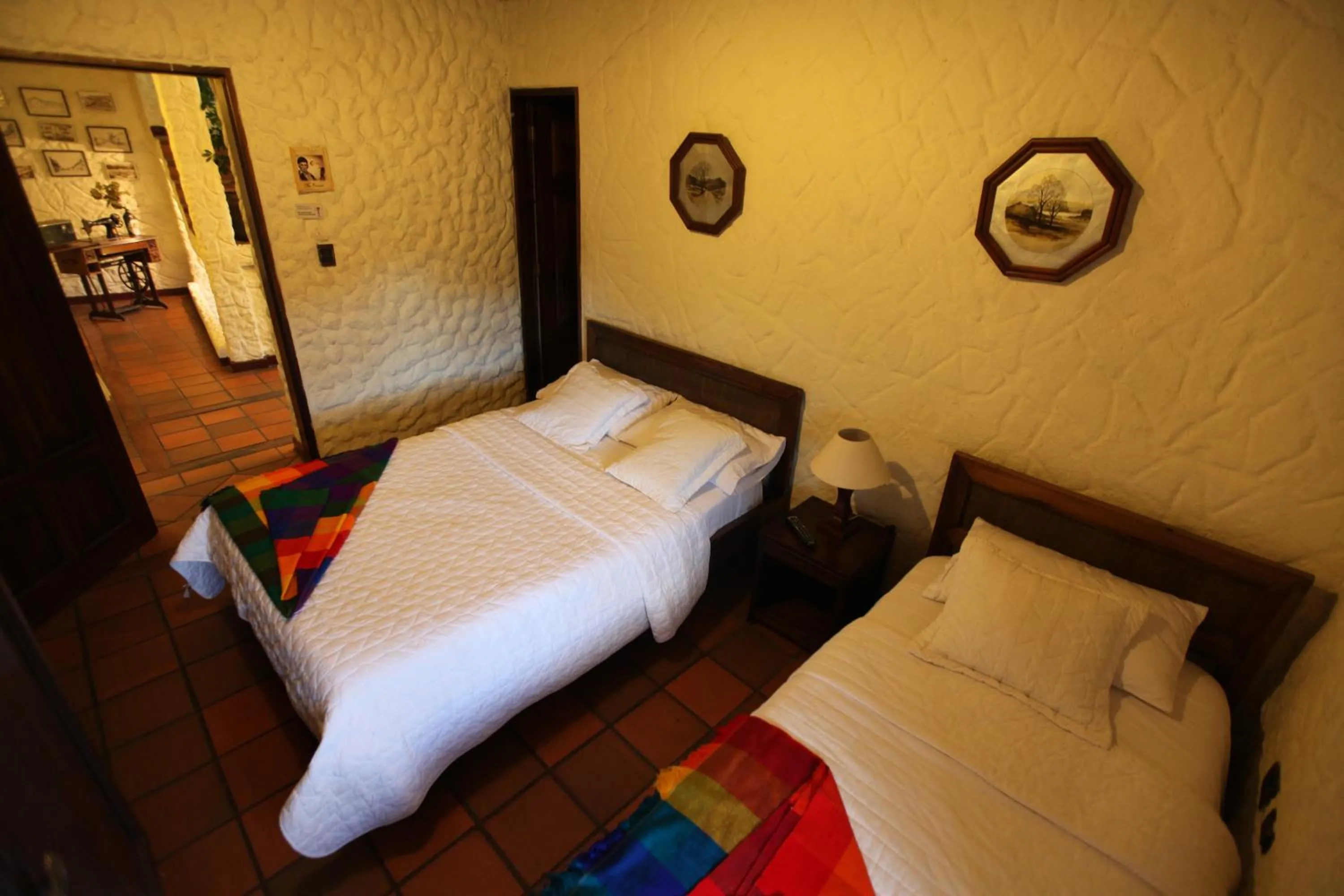 Bed in HOTEL Quito Antiguo