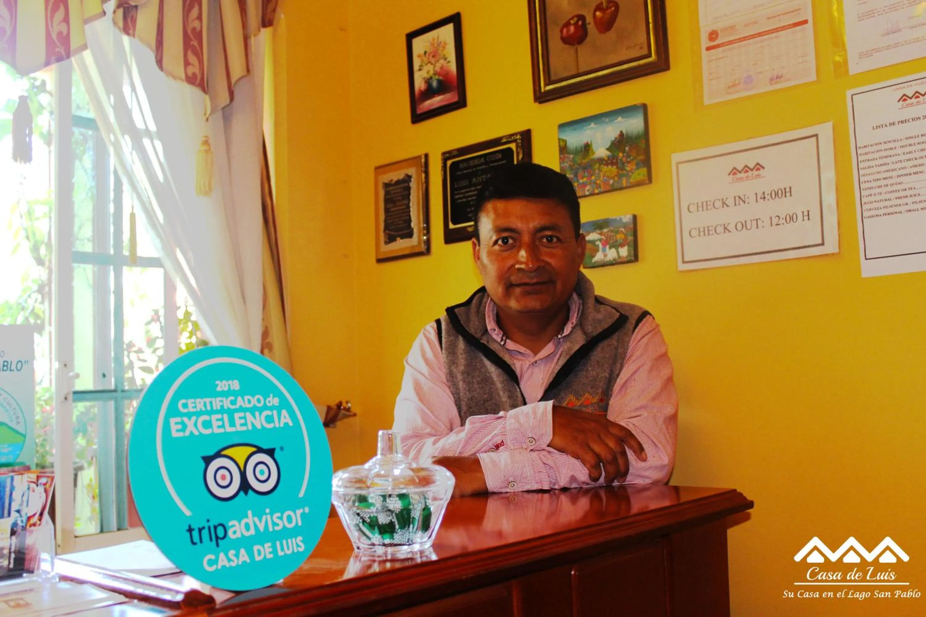 Lobby or reception in Casa de Luis