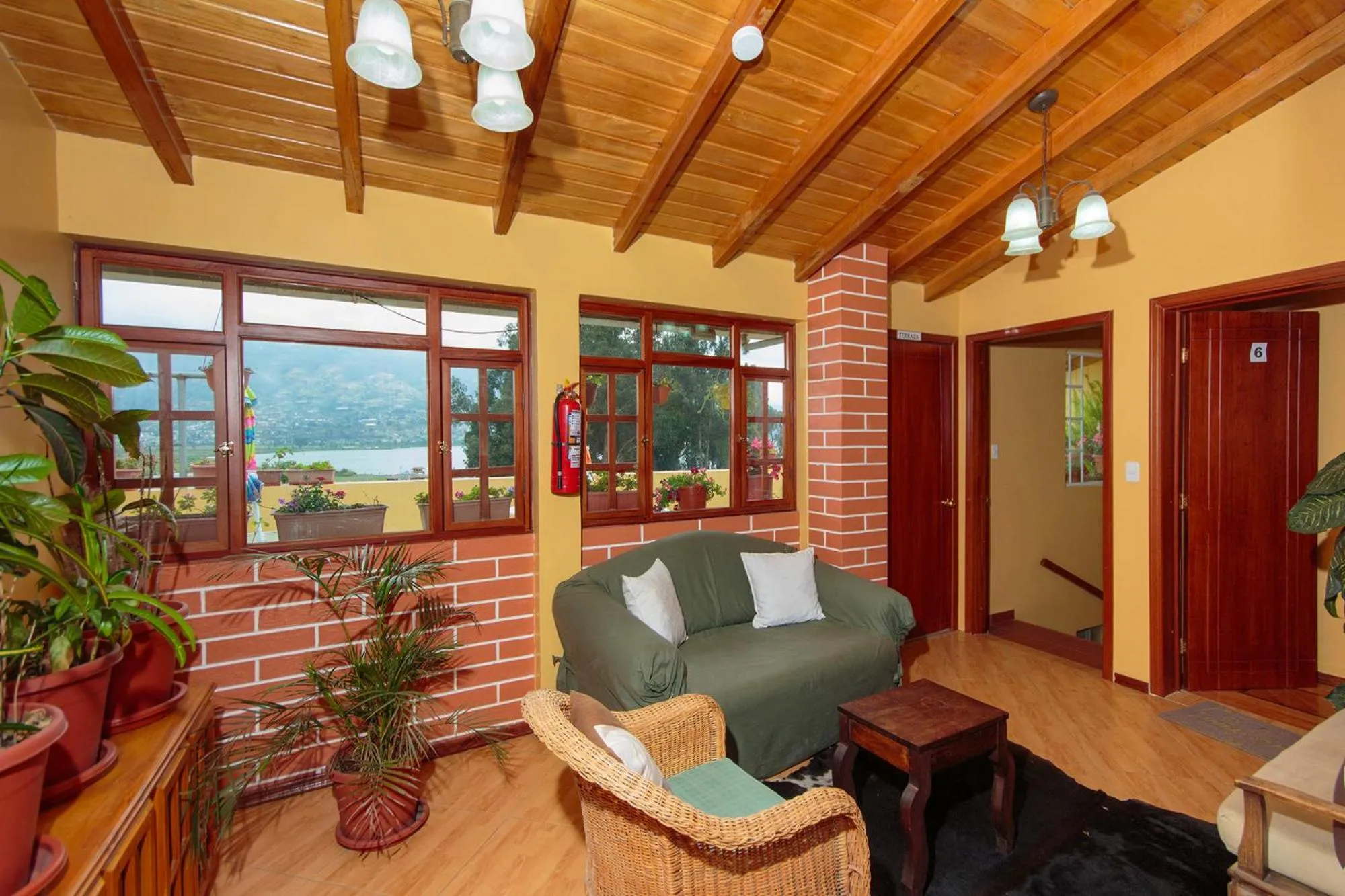 Living room in Casa de Luis