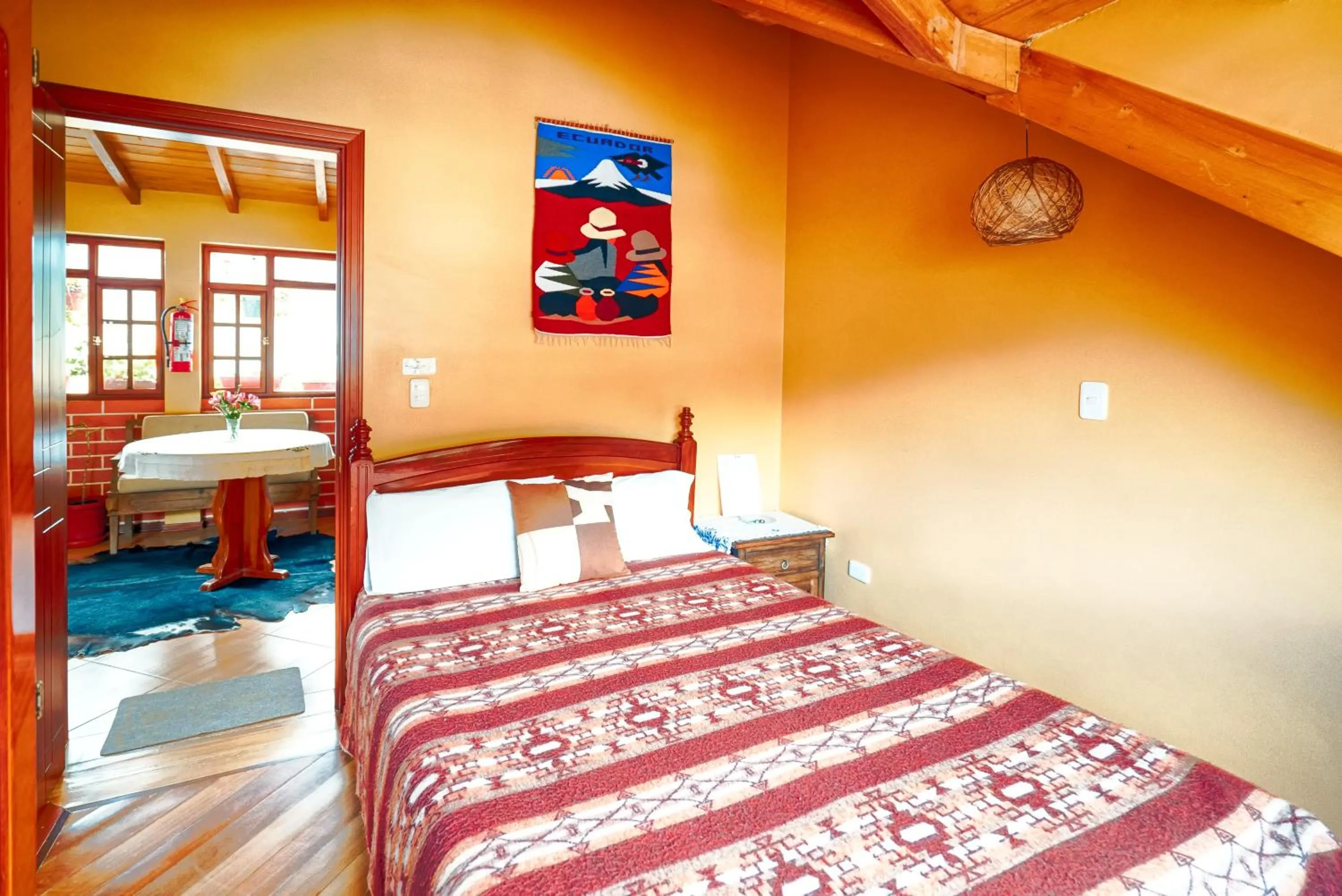 Bedroom, Bed in Casa de Luis