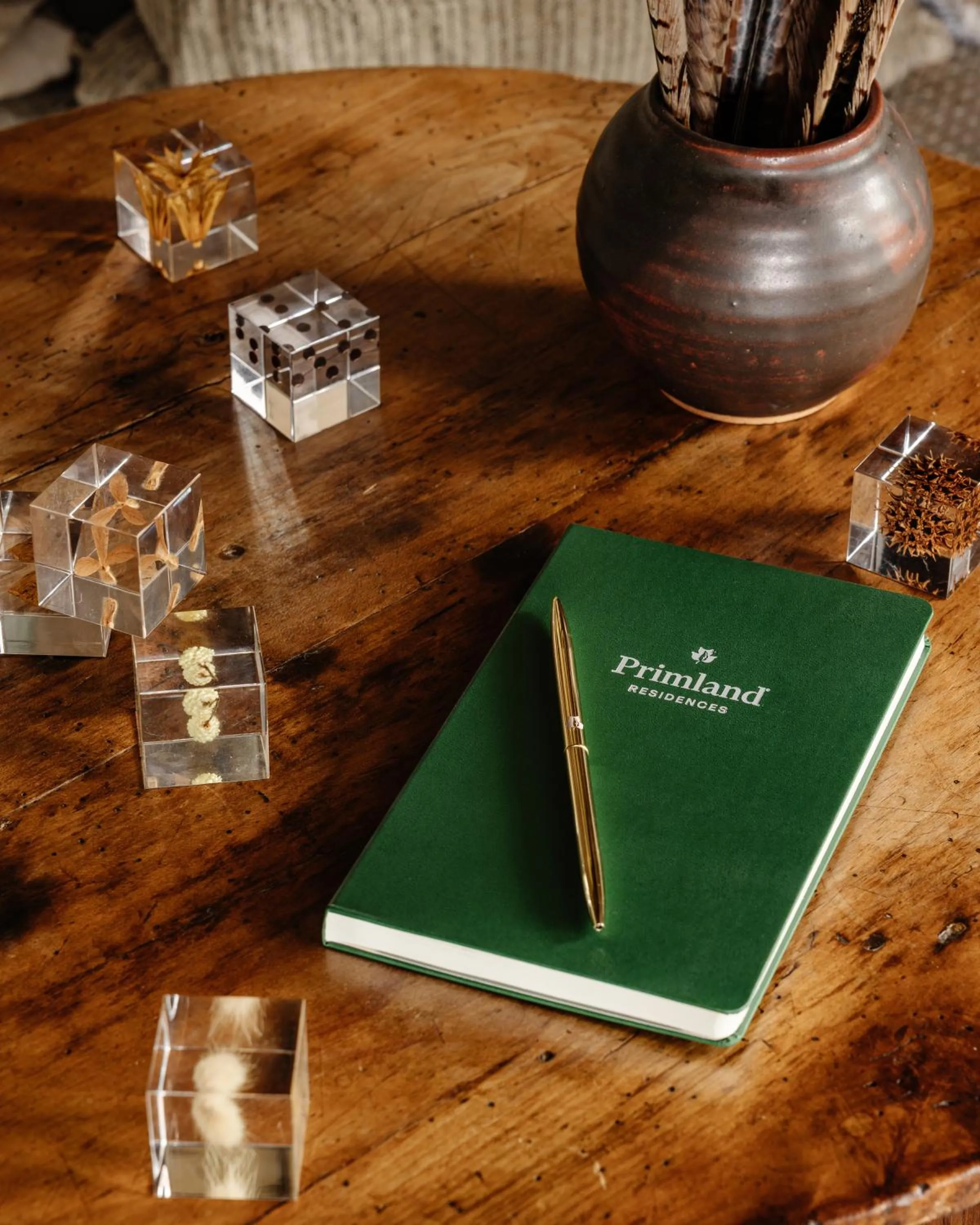 Decorative detail in The Lodge at Primland, Auberge Collection