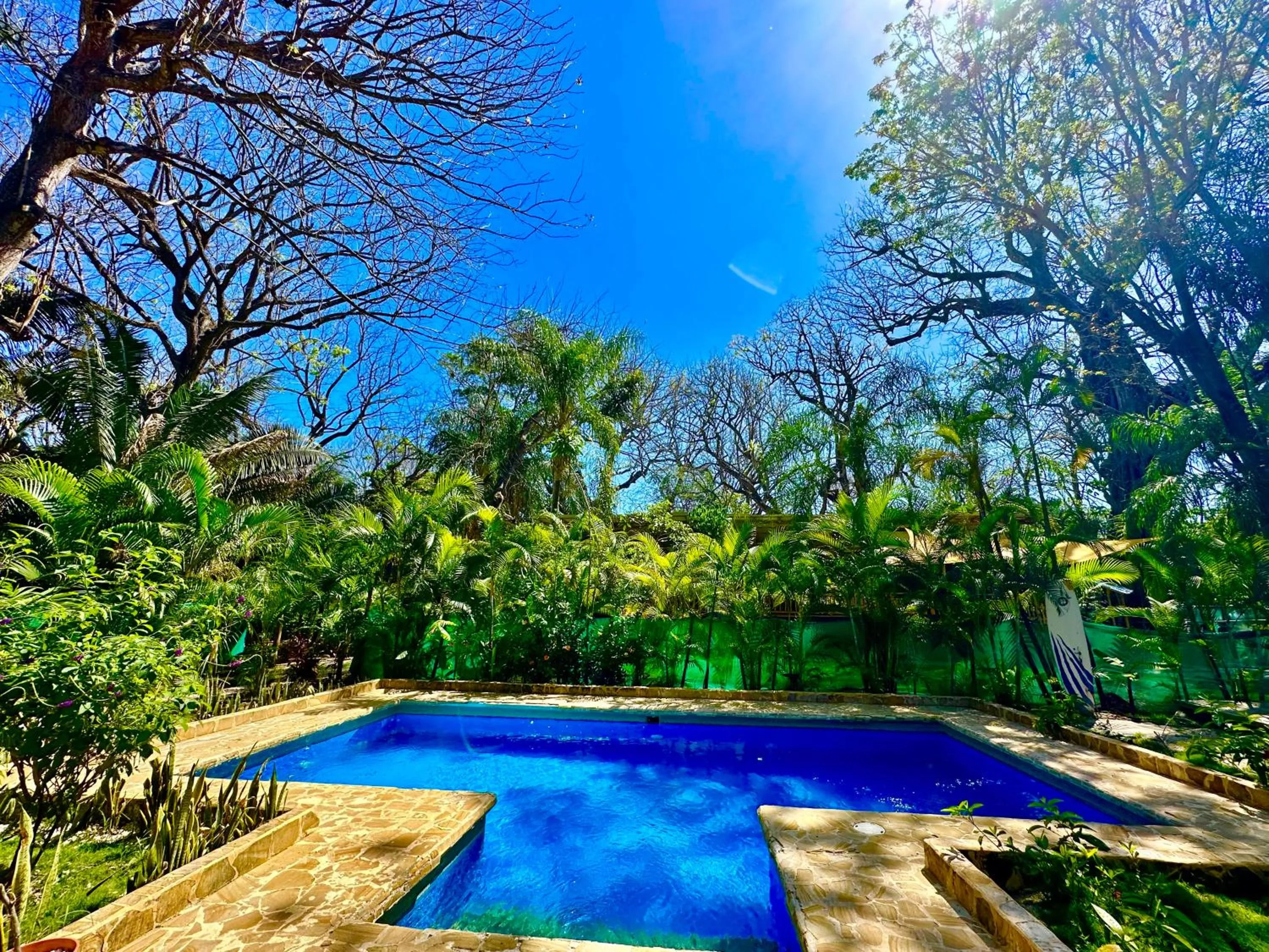 Swimming pool in Pacifica Surf Studios