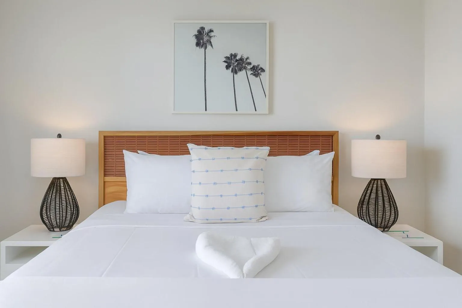 Bed in South Point Hotel Inc