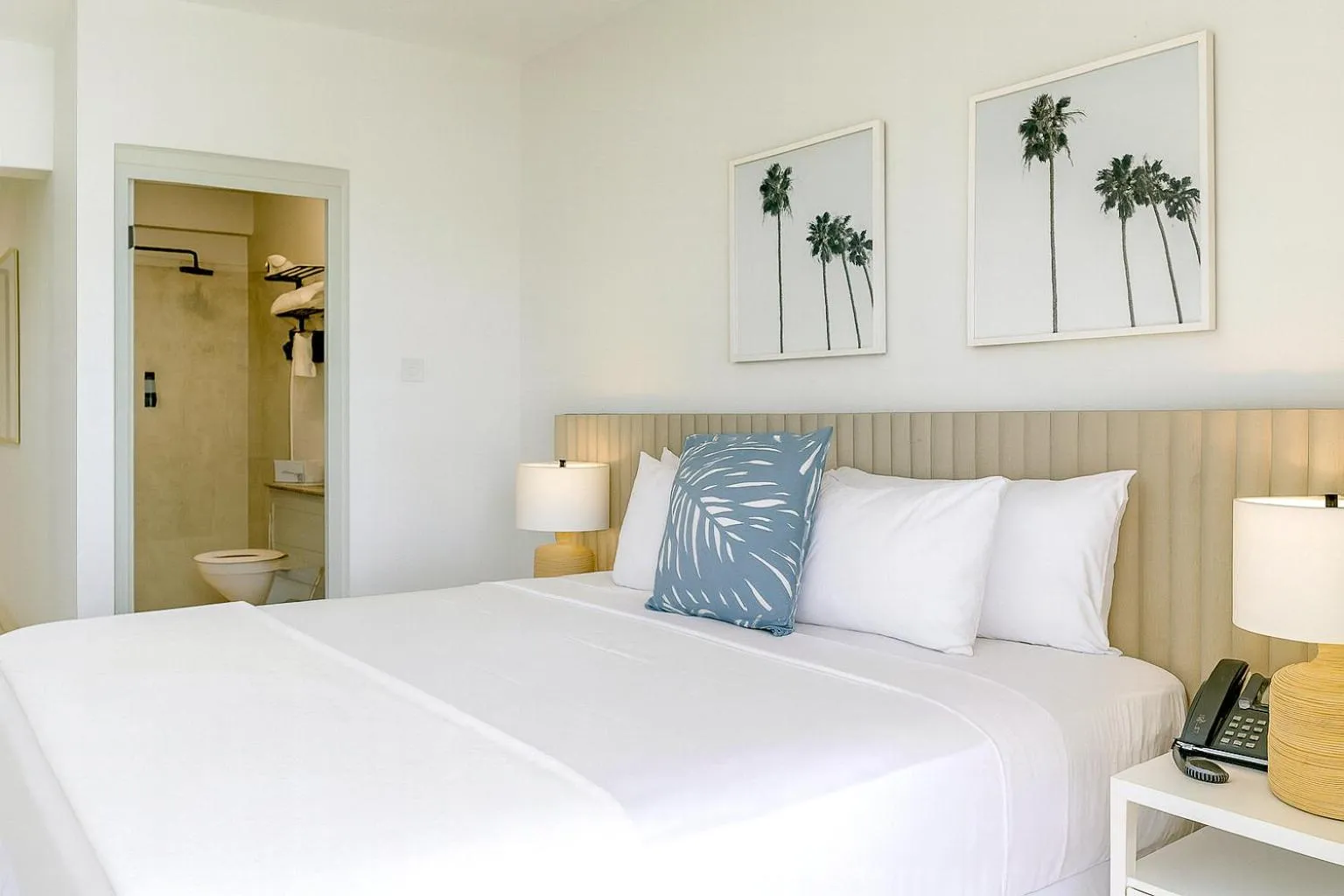 Bed in South Point Hotel Inc