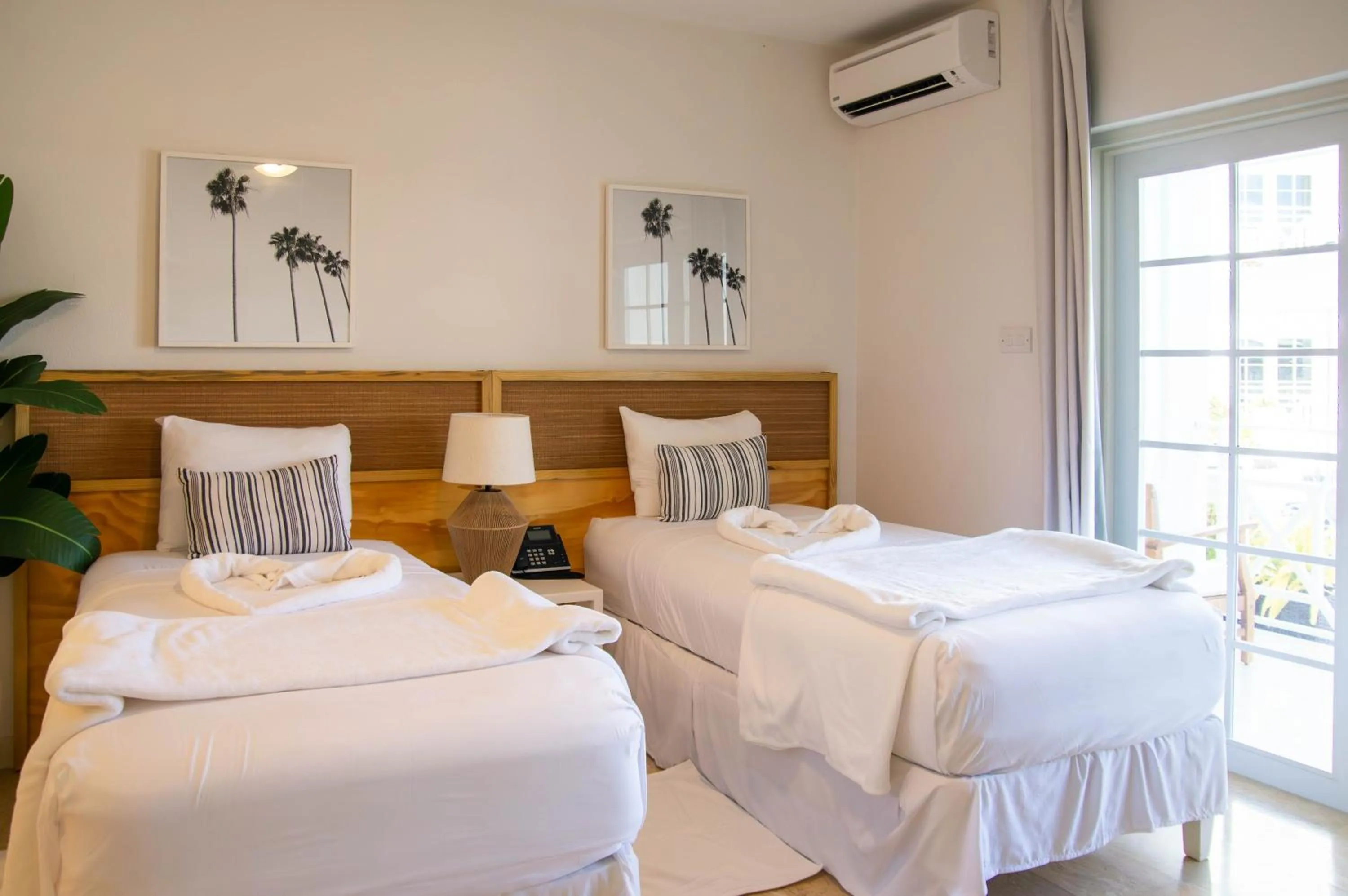 Bed in South Point Hotel Inc