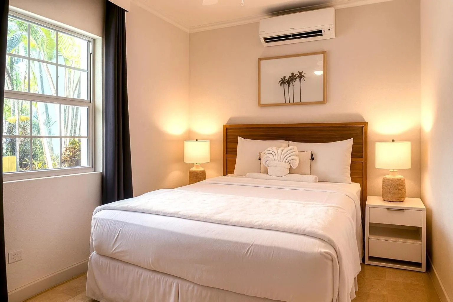 Bed in South Point Hotel Inc