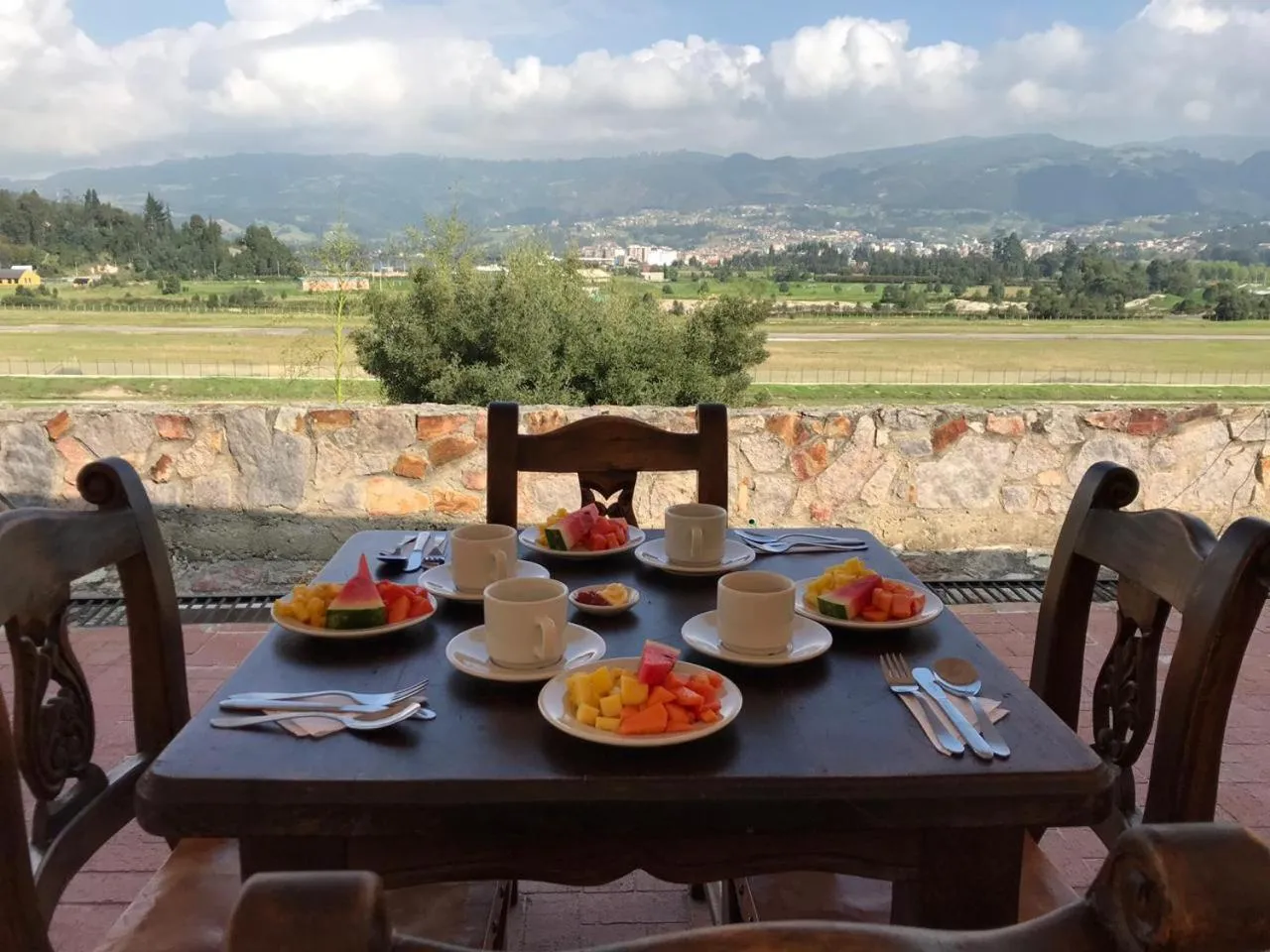 Balcony/Terrace in Hotel Cabañas San Cayetano