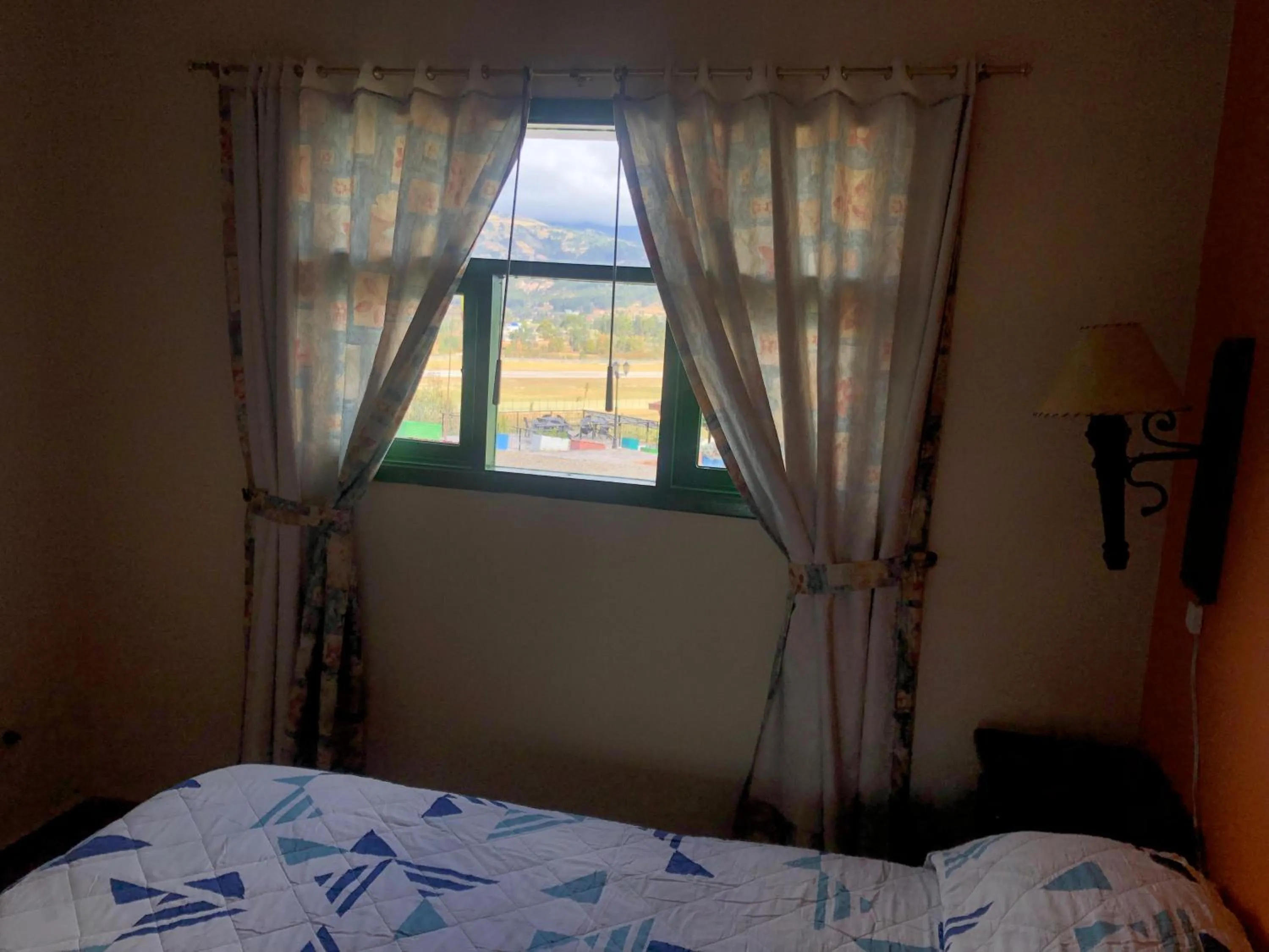 Bed in Hotel Cabañas San Cayetano