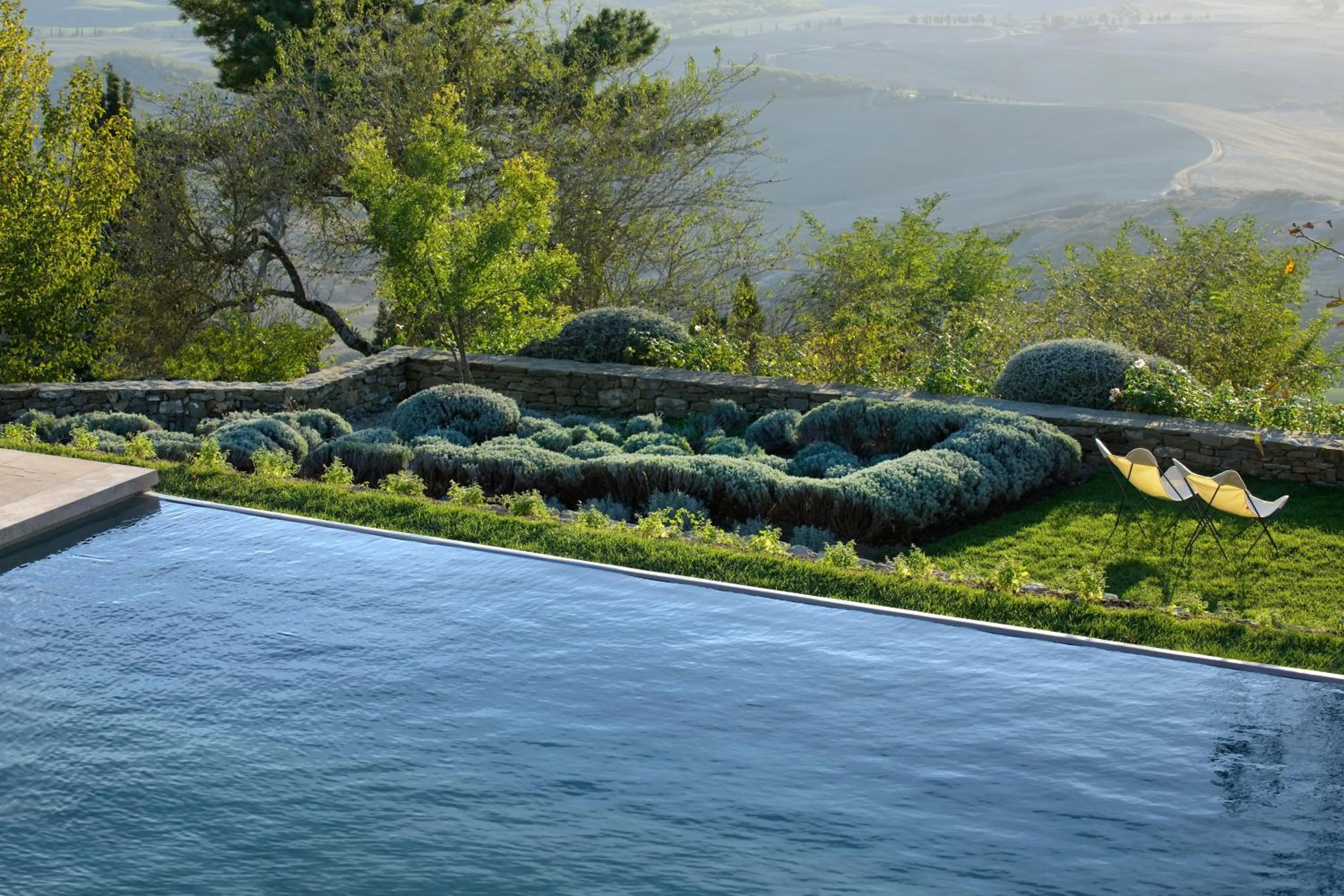 Natural landscape in Monteverdi Tuscany