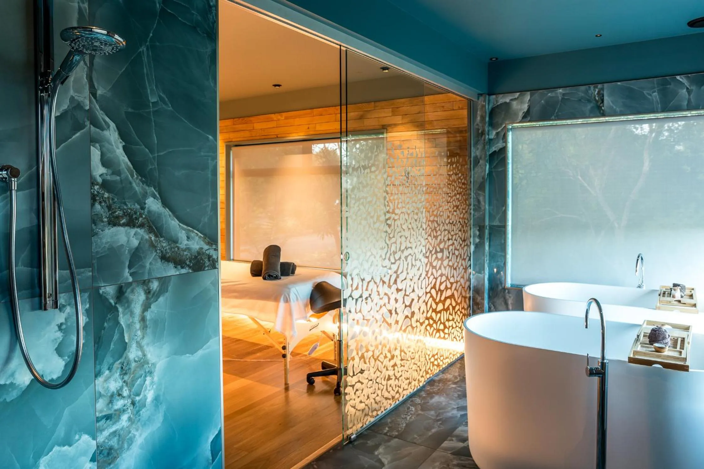 Spa and wellness centre/facilities in Hapuku Lodge & Tree Houses