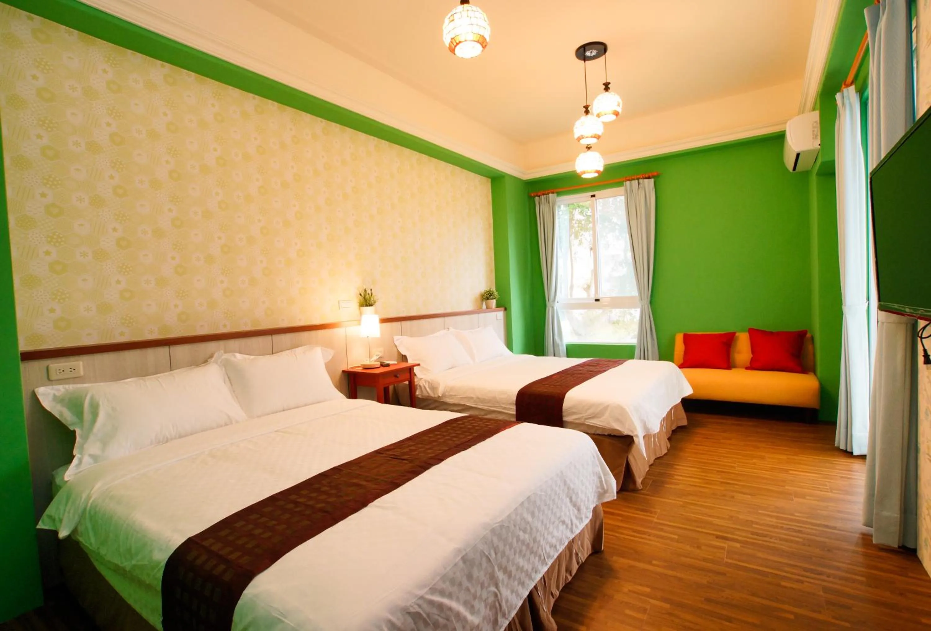 Bed in 輕旅小站 Soft Travel Hostel