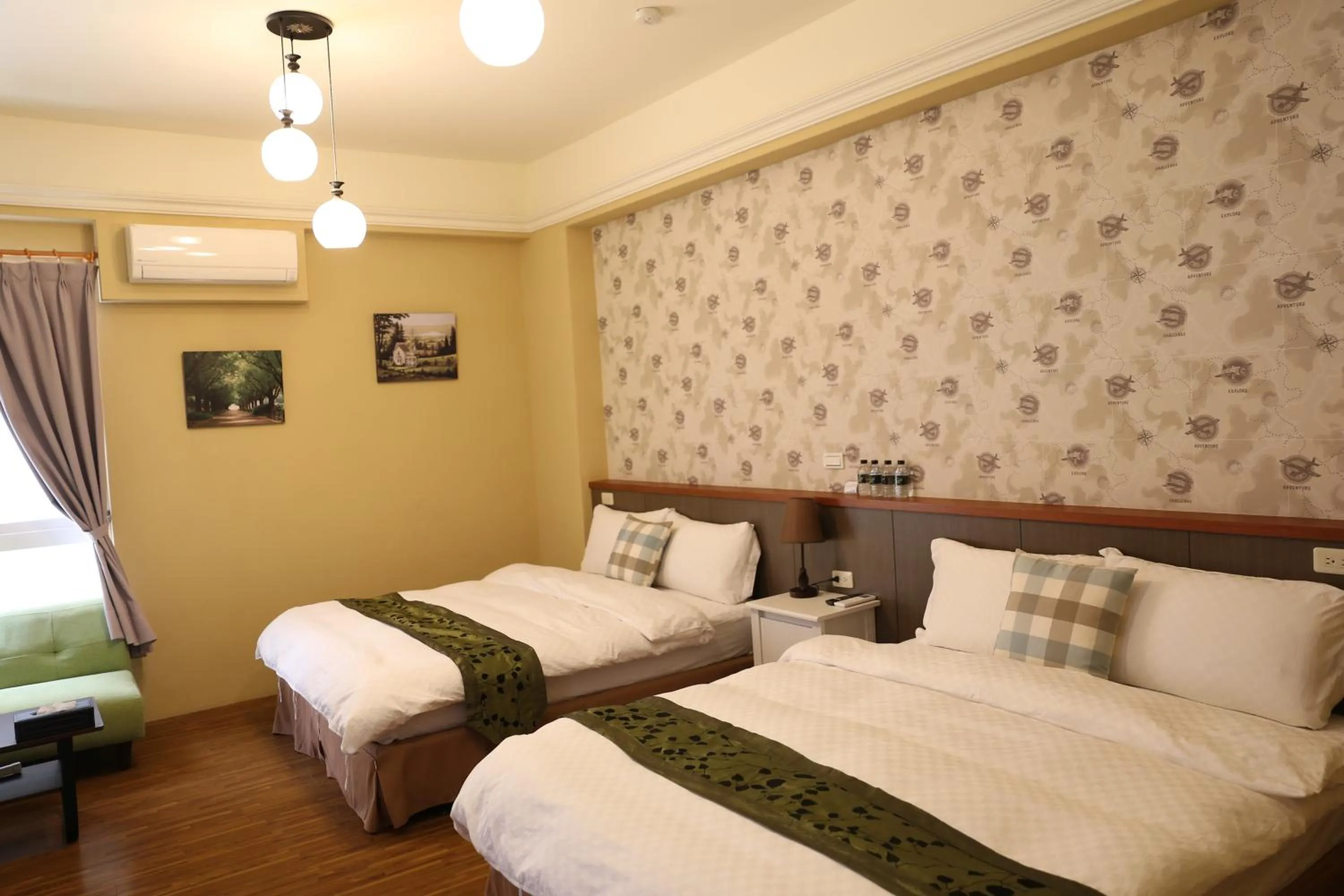 Bed in 輕旅小站 Soft Travel Hostel