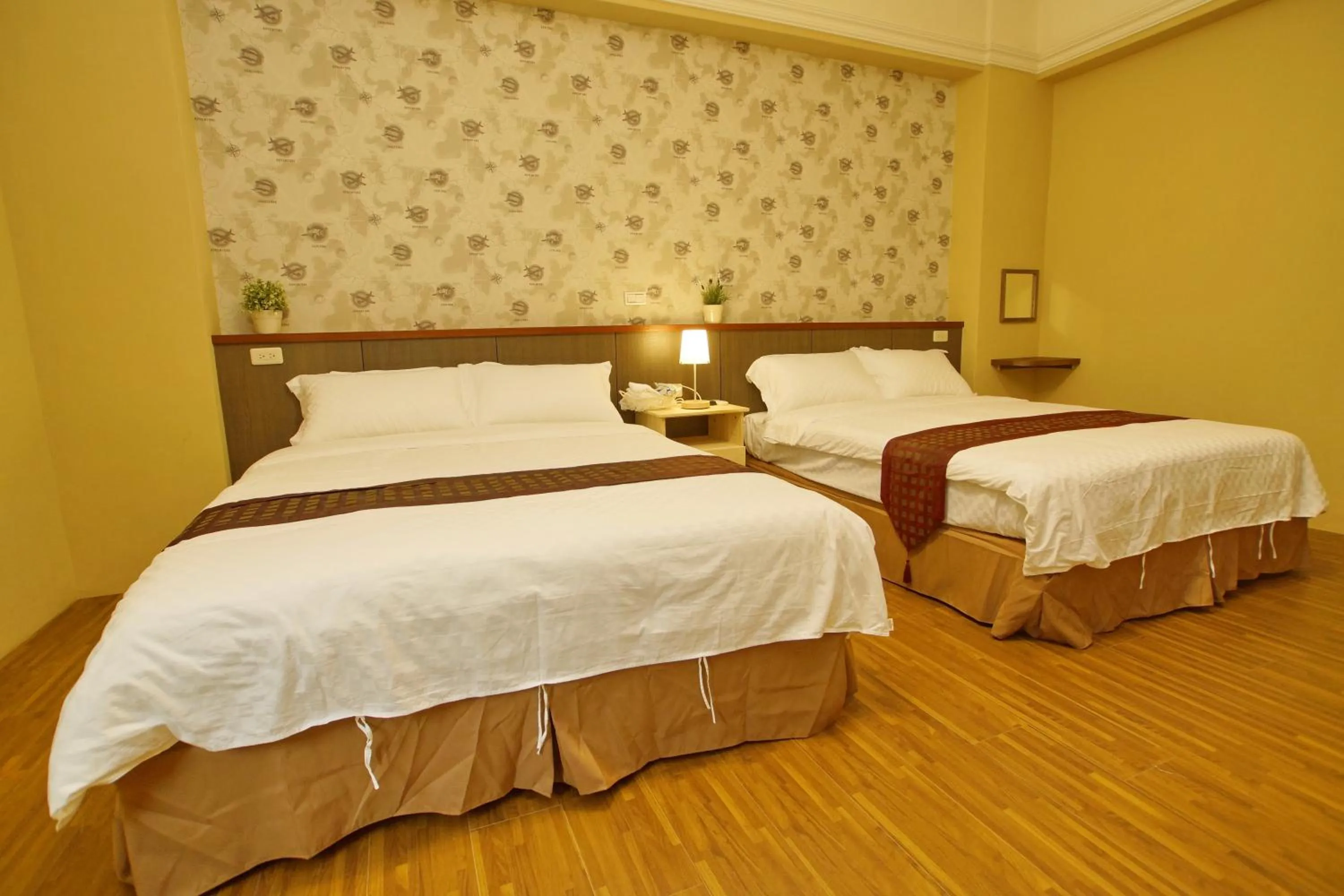 Bed in 輕旅小站 Soft Travel Hostel