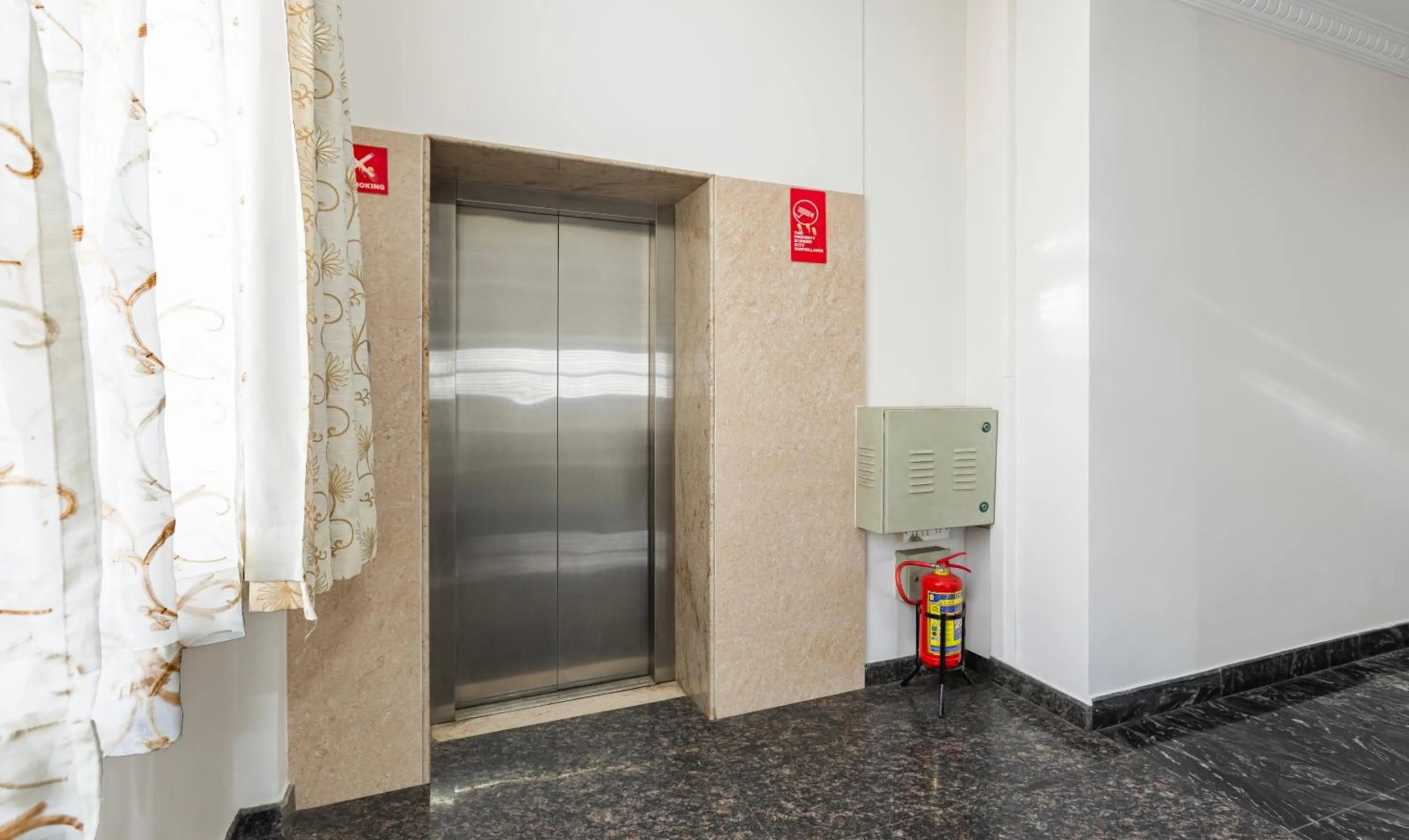 elevator in Treebo Akshaya Residency