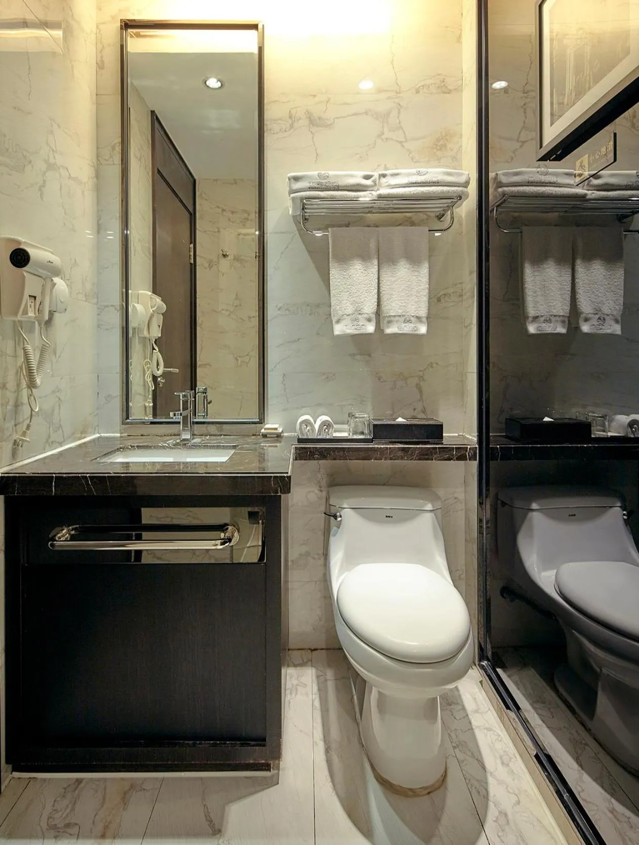 Bathroom in Insail Hotels Huanshi Road Taojin Metro Station Guangzhou