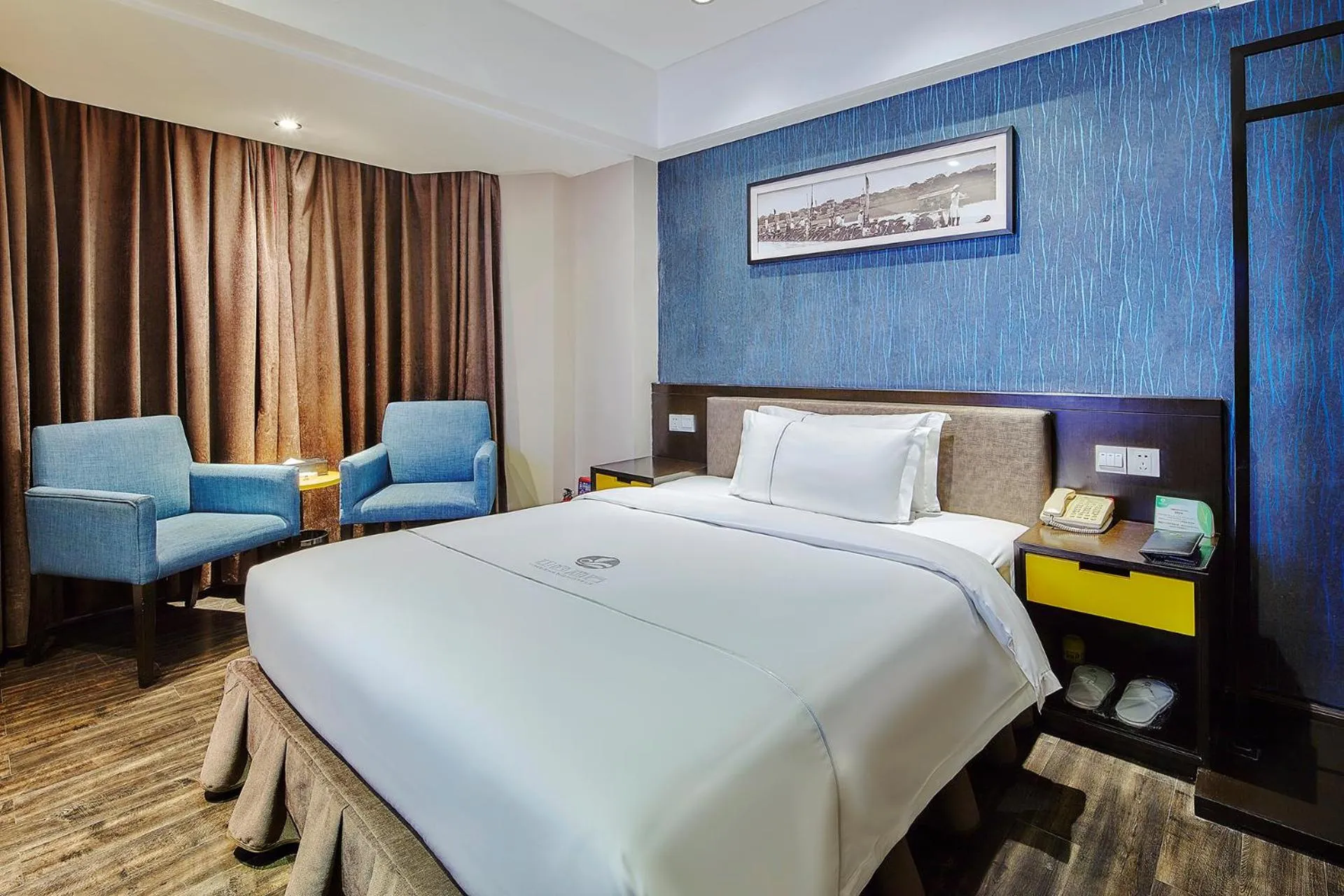 Bed in Insail Hotels Huanshi Road Taojin Metro Station Guangzhou