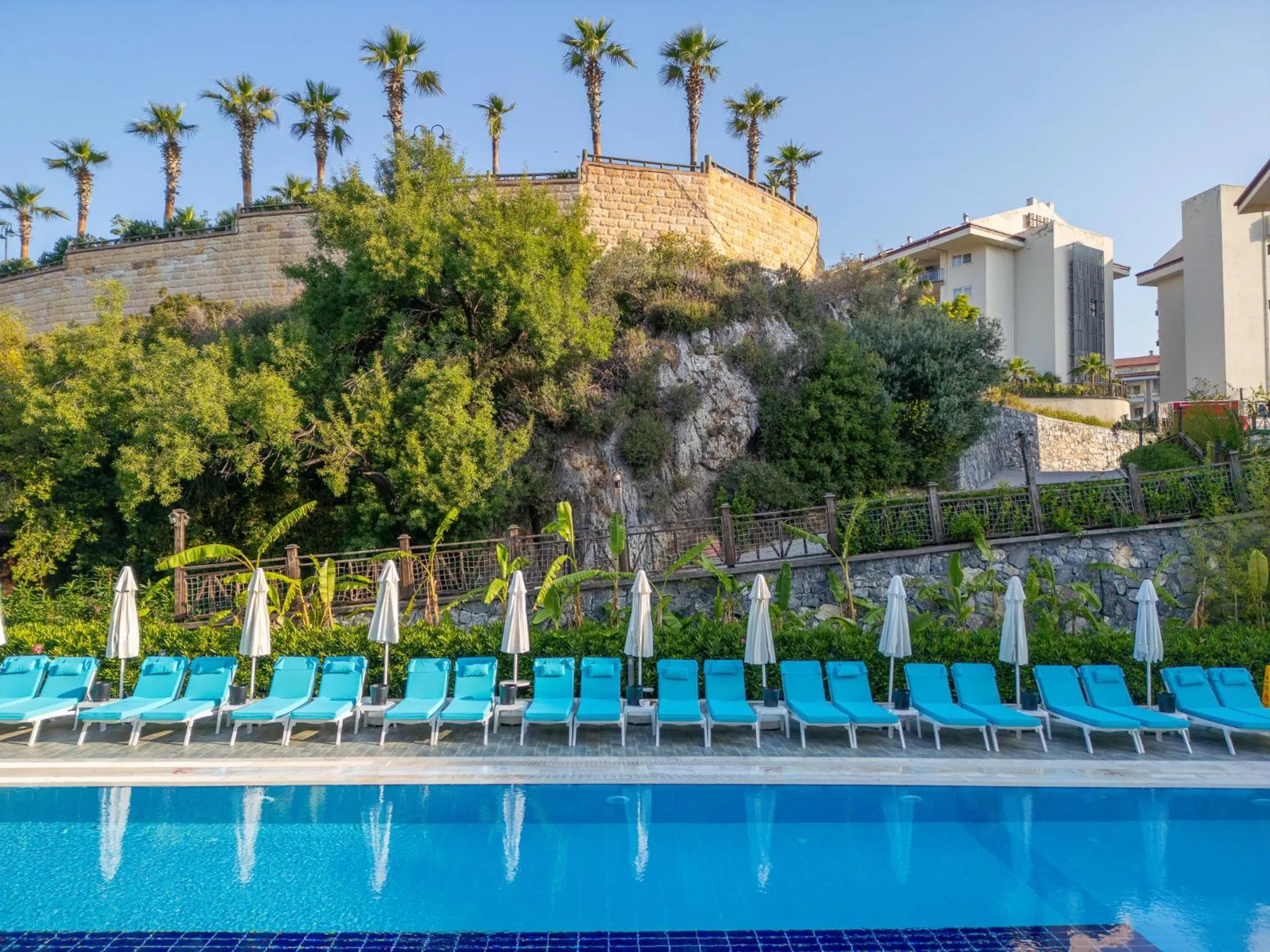 Pool view in Ramada Resort Kusadasi & Golf
