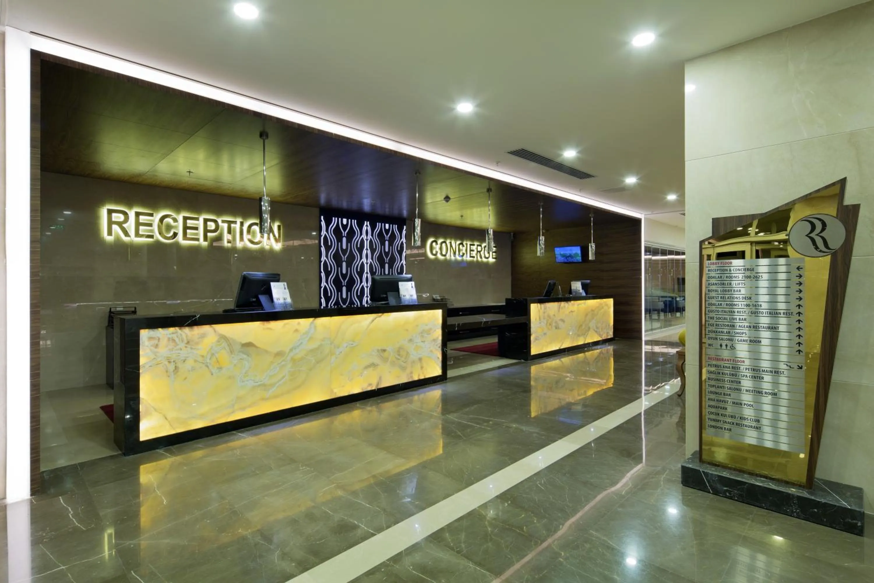 Lobby or reception in Ramada Resort Kusadasi & Golf