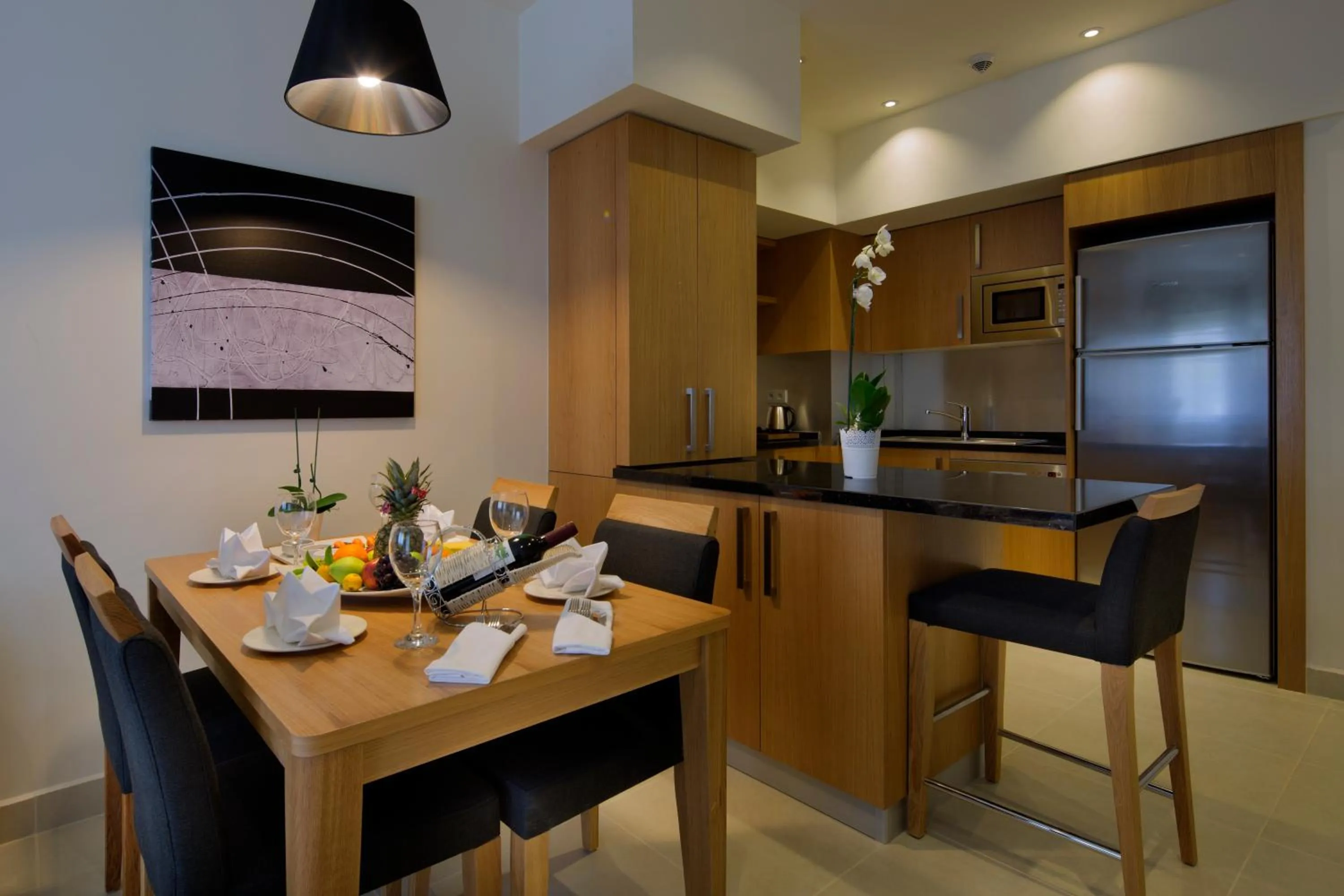 Kitchen or kitchenette in Ramada Resort Kusadasi & Golf