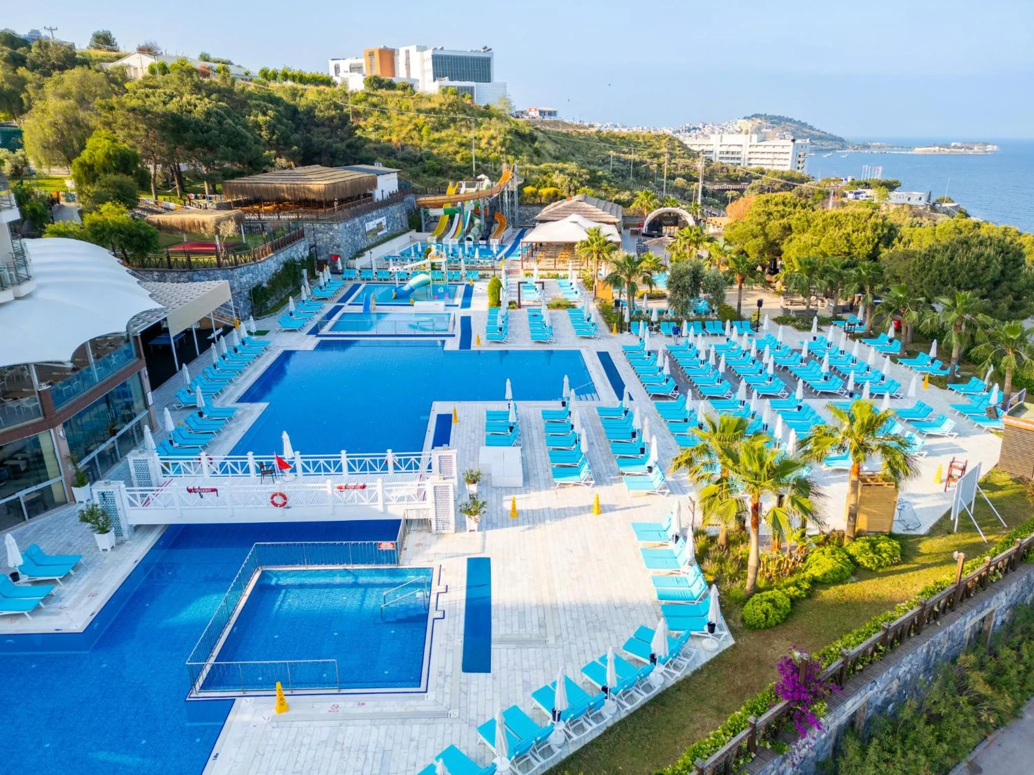 Pool view in Ramada Resort Kusadasi & Golf
