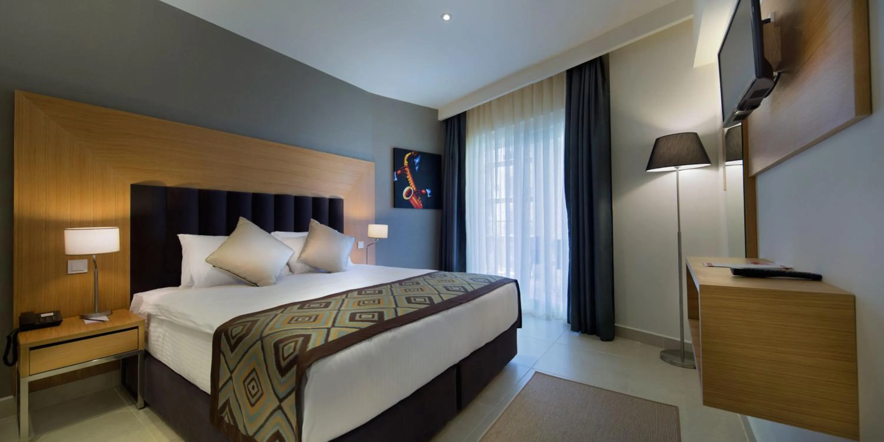 Photo of the whole room, Bed in Ramada Resort Kusadasi & Golf