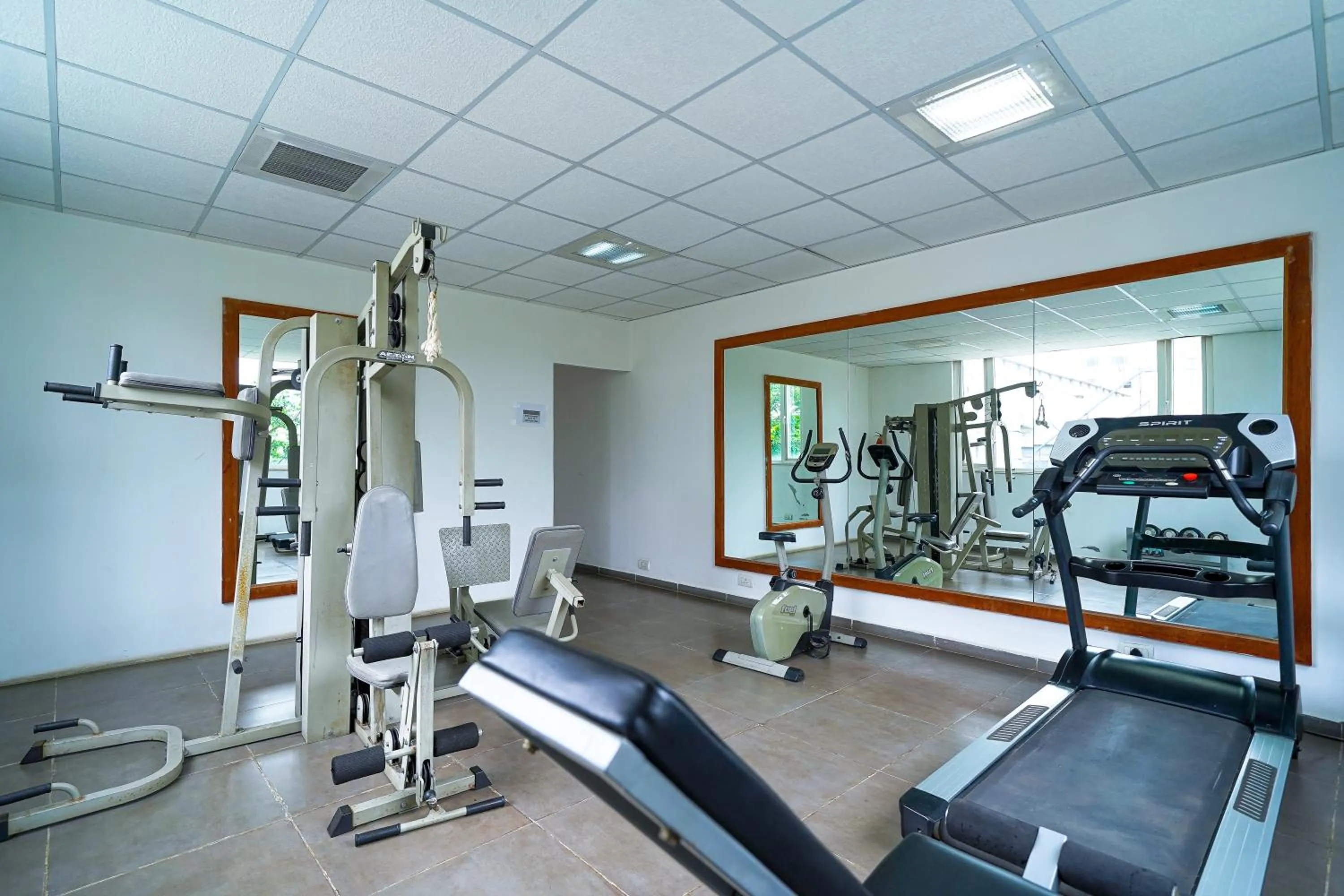 Fitness centre/facilities in Olive Hotel Electronic City by Embassy Group