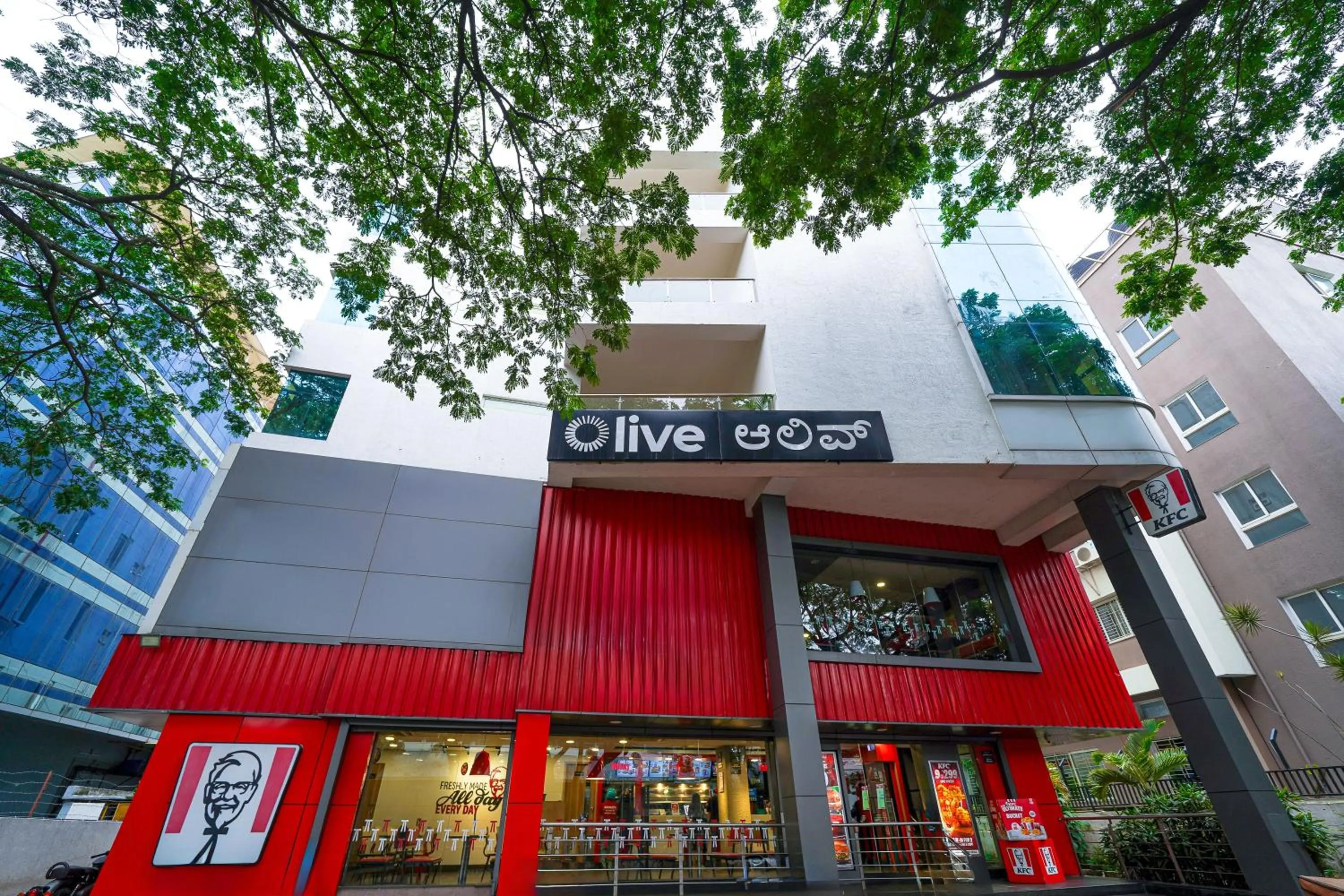 Property building in Olive Hotel Electronic City by Embassy Group