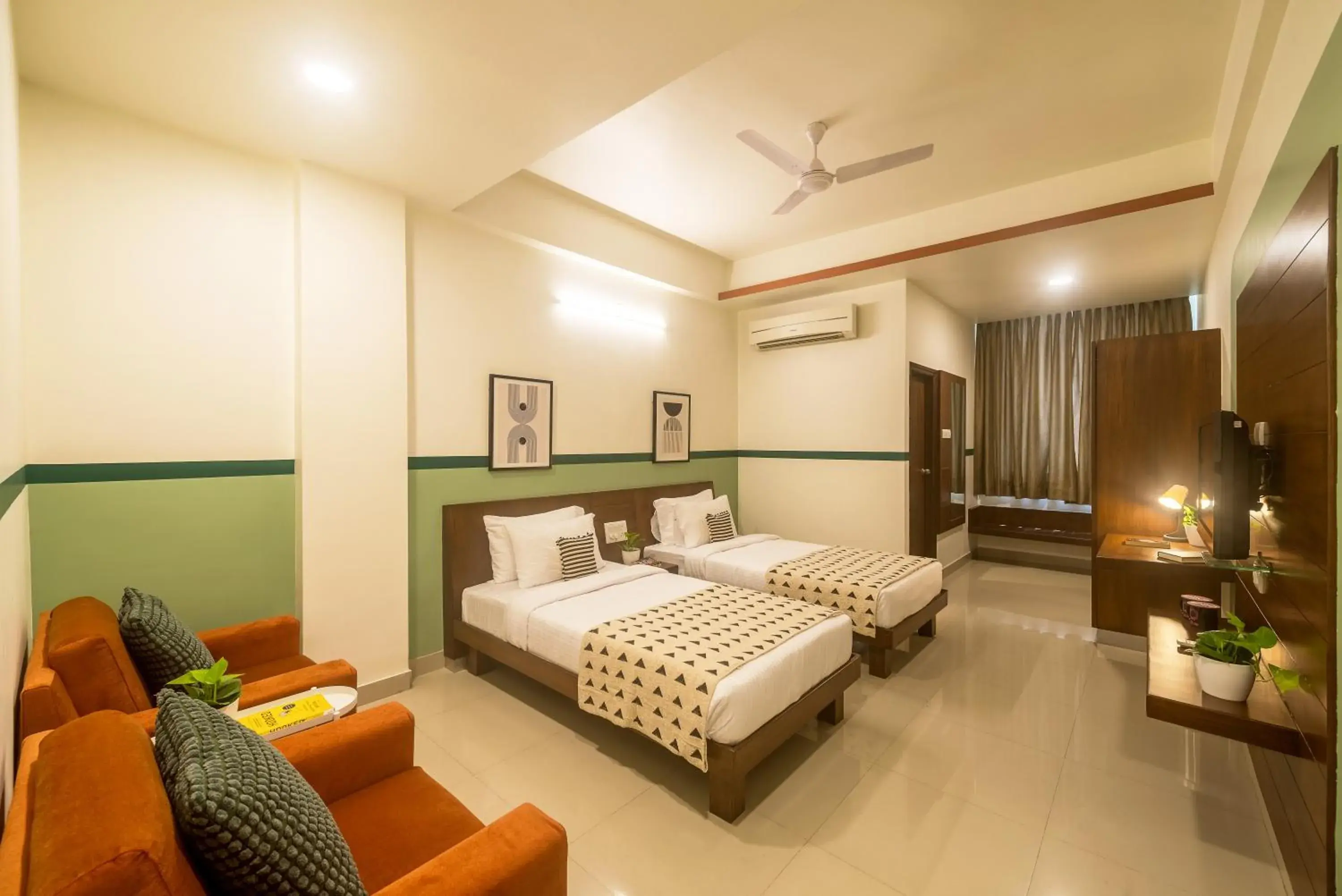 Standard Twin Room in Olive Hotel Electronic City by Embassy Group Standard Twin Room in Olive Hotel Electronic City by Embassy Group