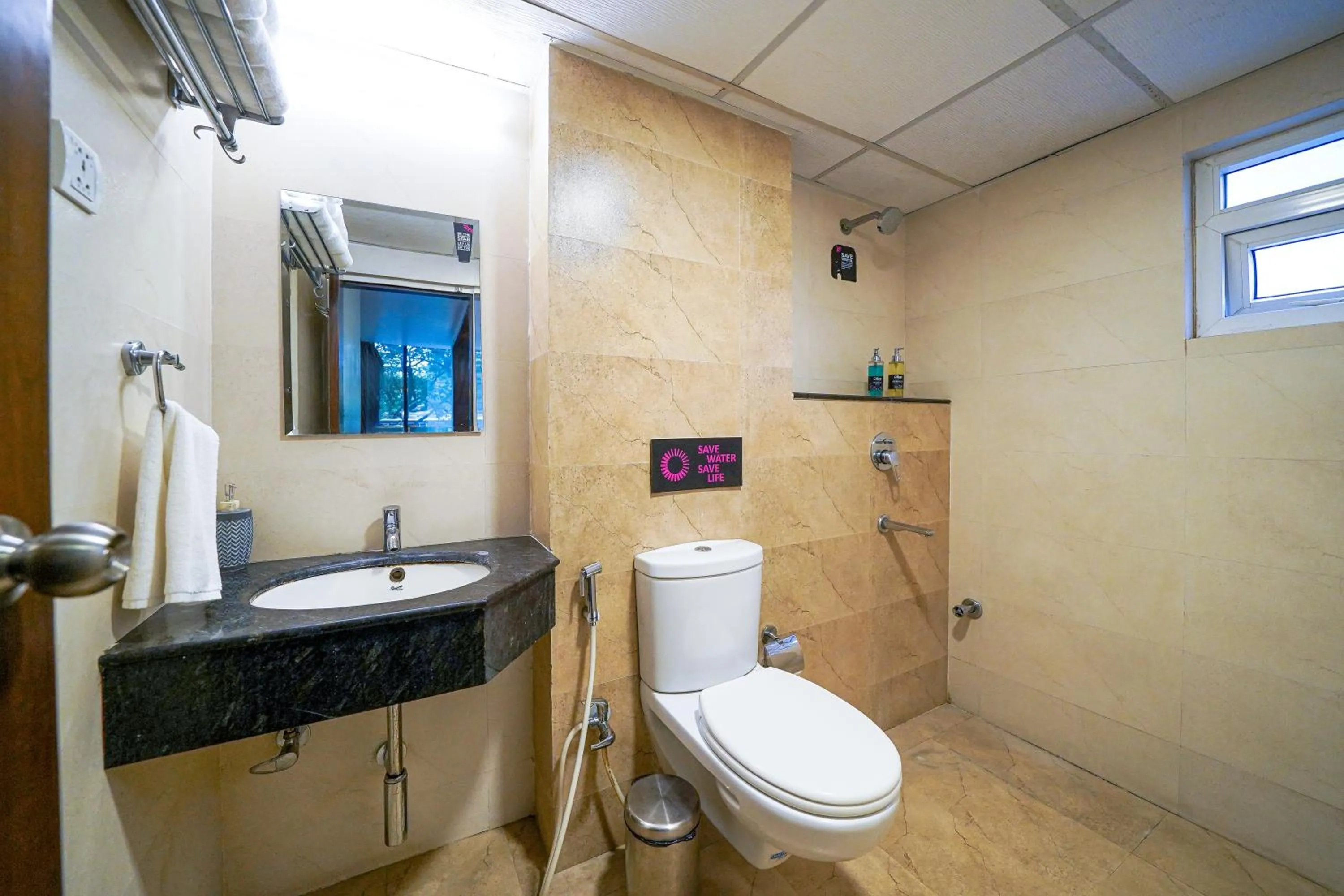 Toilet in Olive Hotel Electronic City by Embassy Group