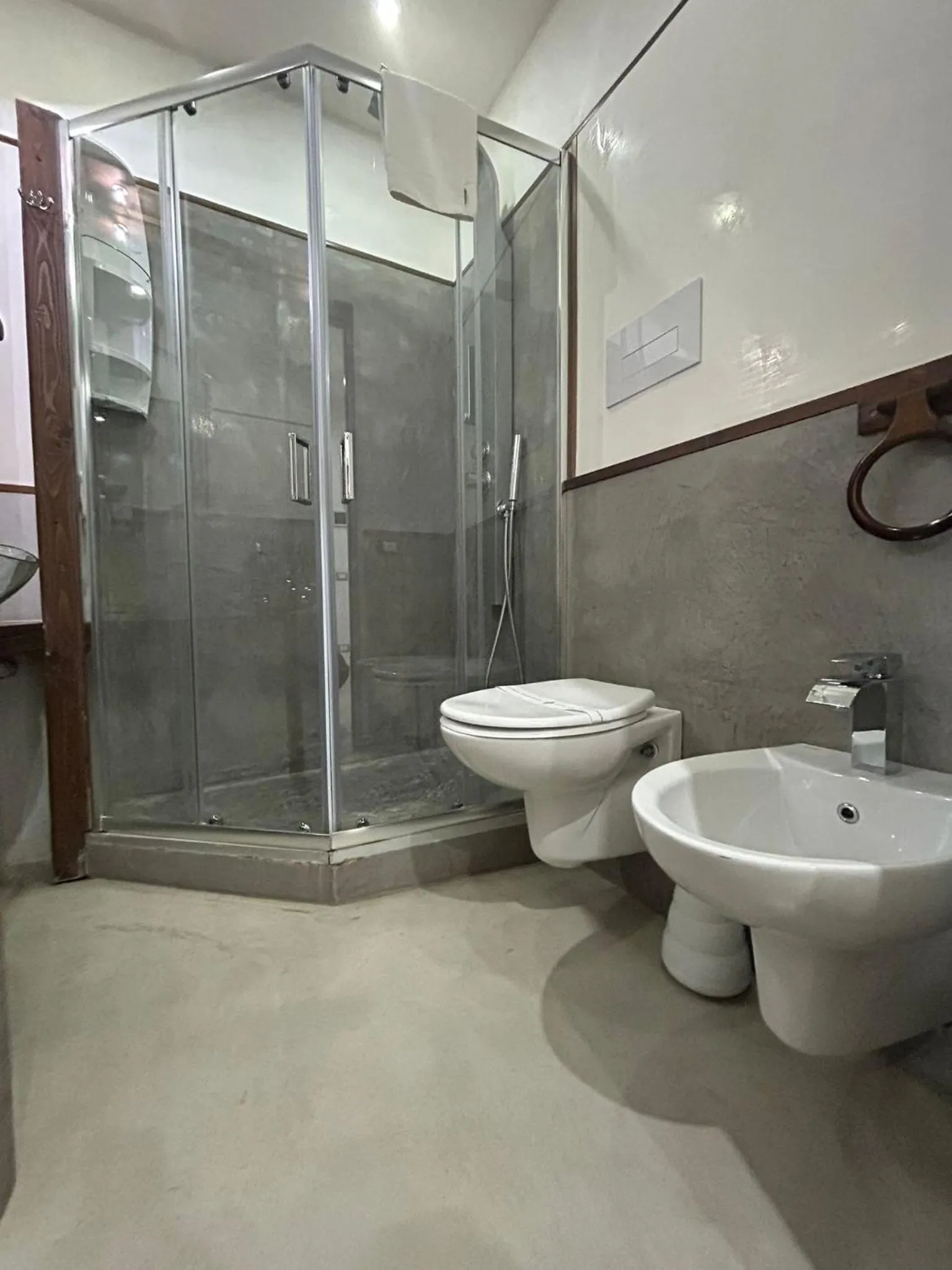 Shower in Residence Villa Rosa dei Venti