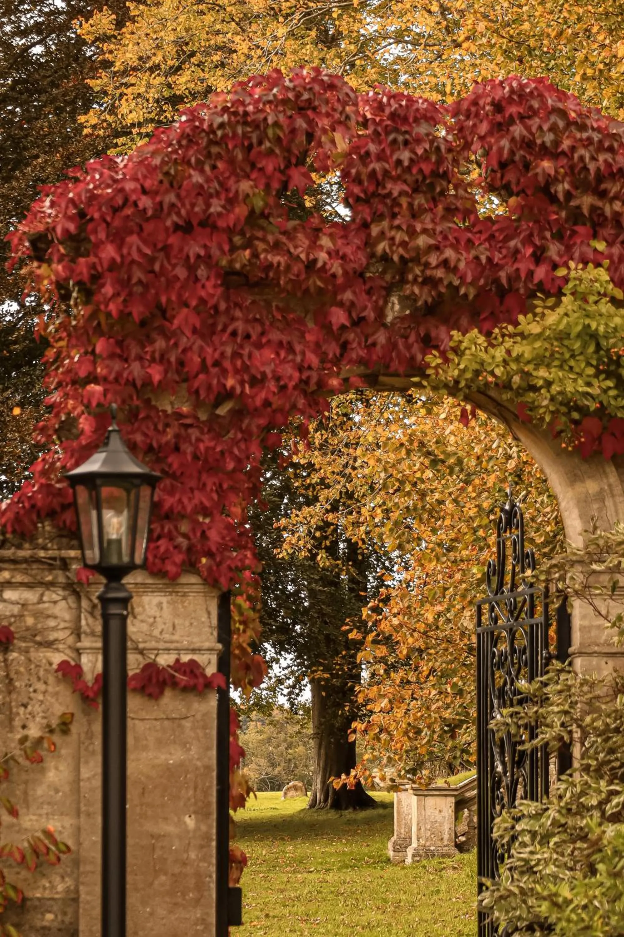 Garden in Lucknam Park, Emblems Collection