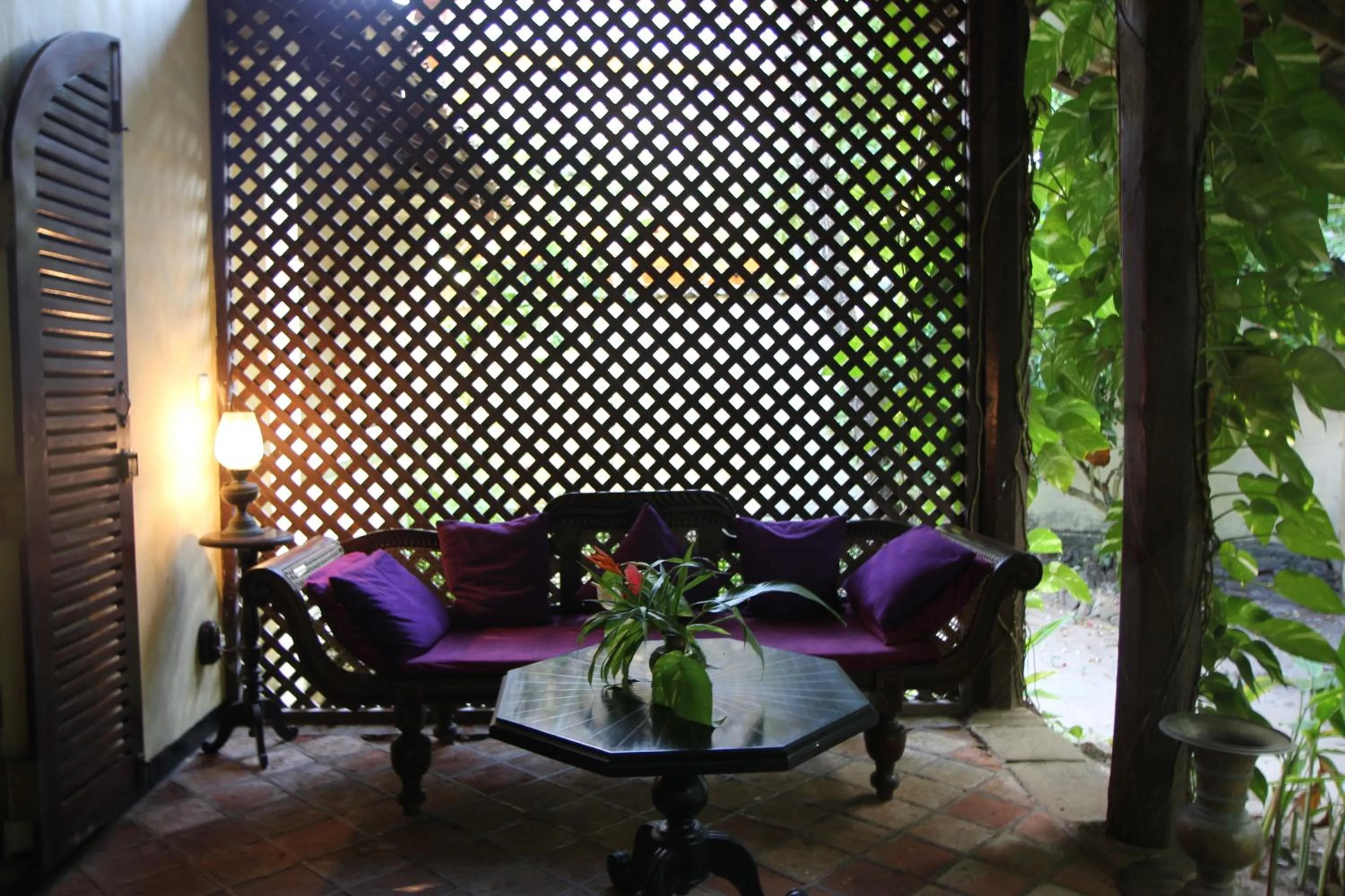 Seating area in Secret Garden Villa - Unawatuna