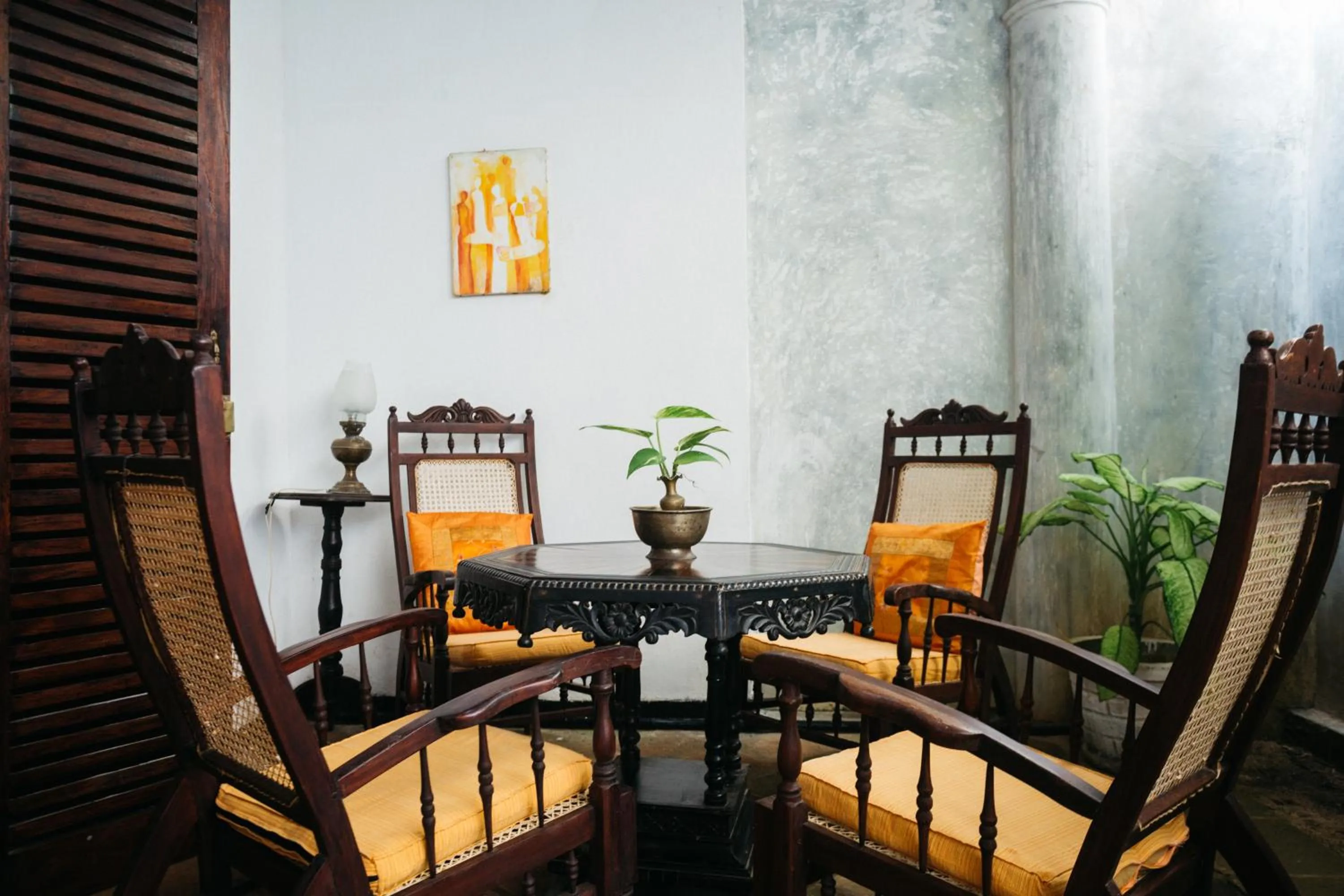 Seating area in Secret Garden Villa - Unawatuna