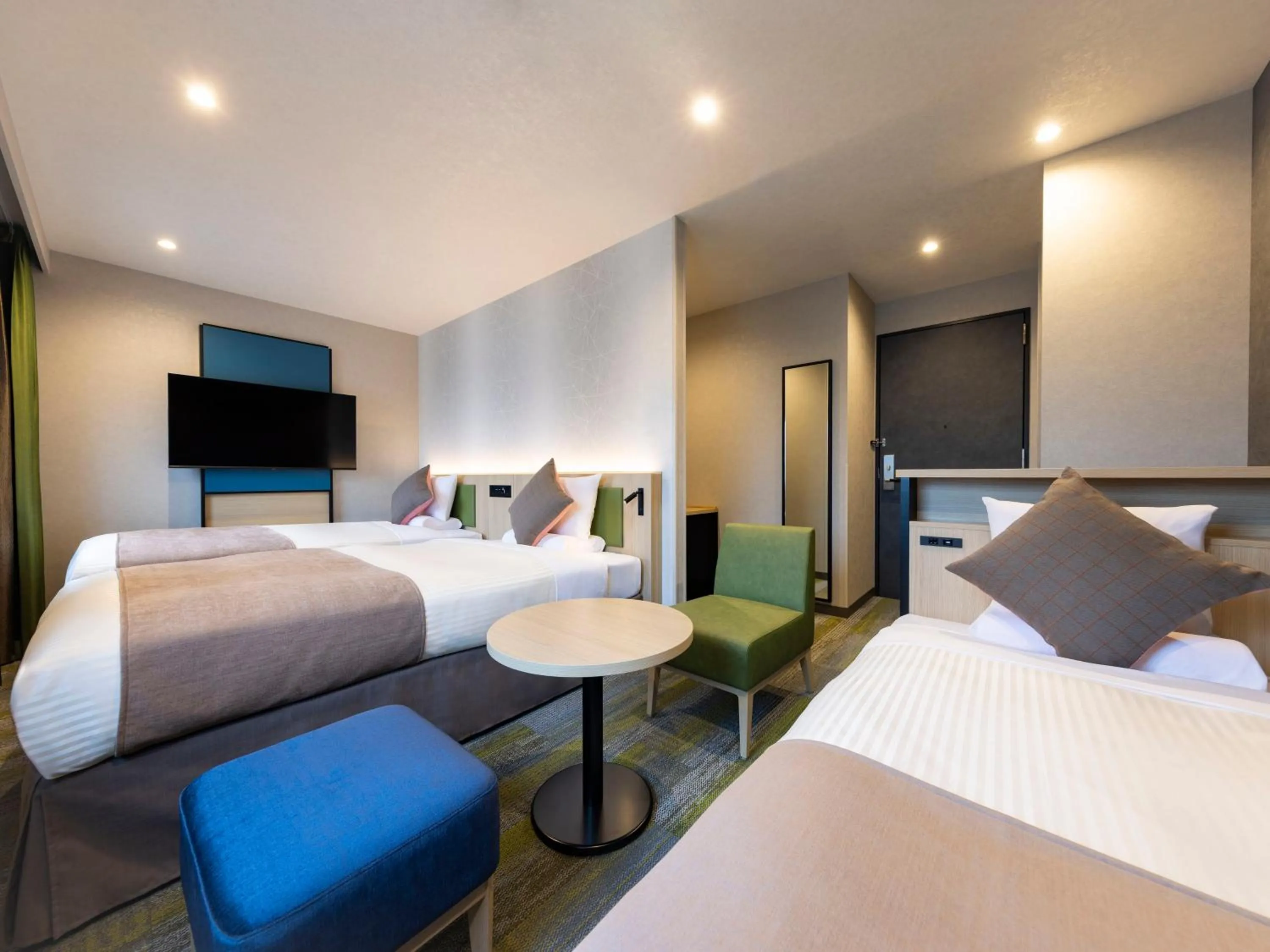 Photo of the whole room, Bed in HOTEL MYSTAYS Miyazaki