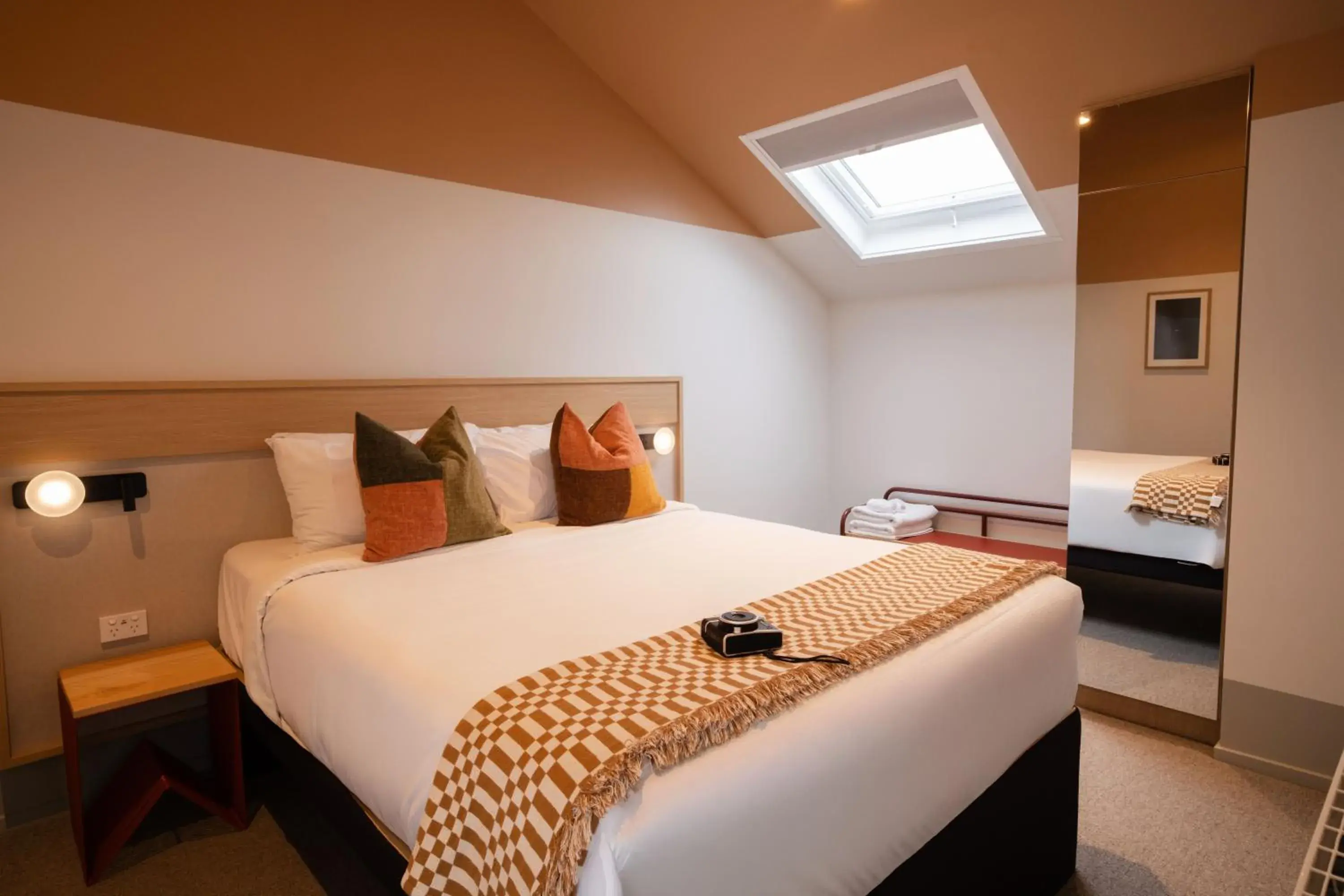 Family Loft Suite with Queen and Bunk in Drifter Christchurch Family Loft Suite with Queen and Bunk in Drifter Christchurch