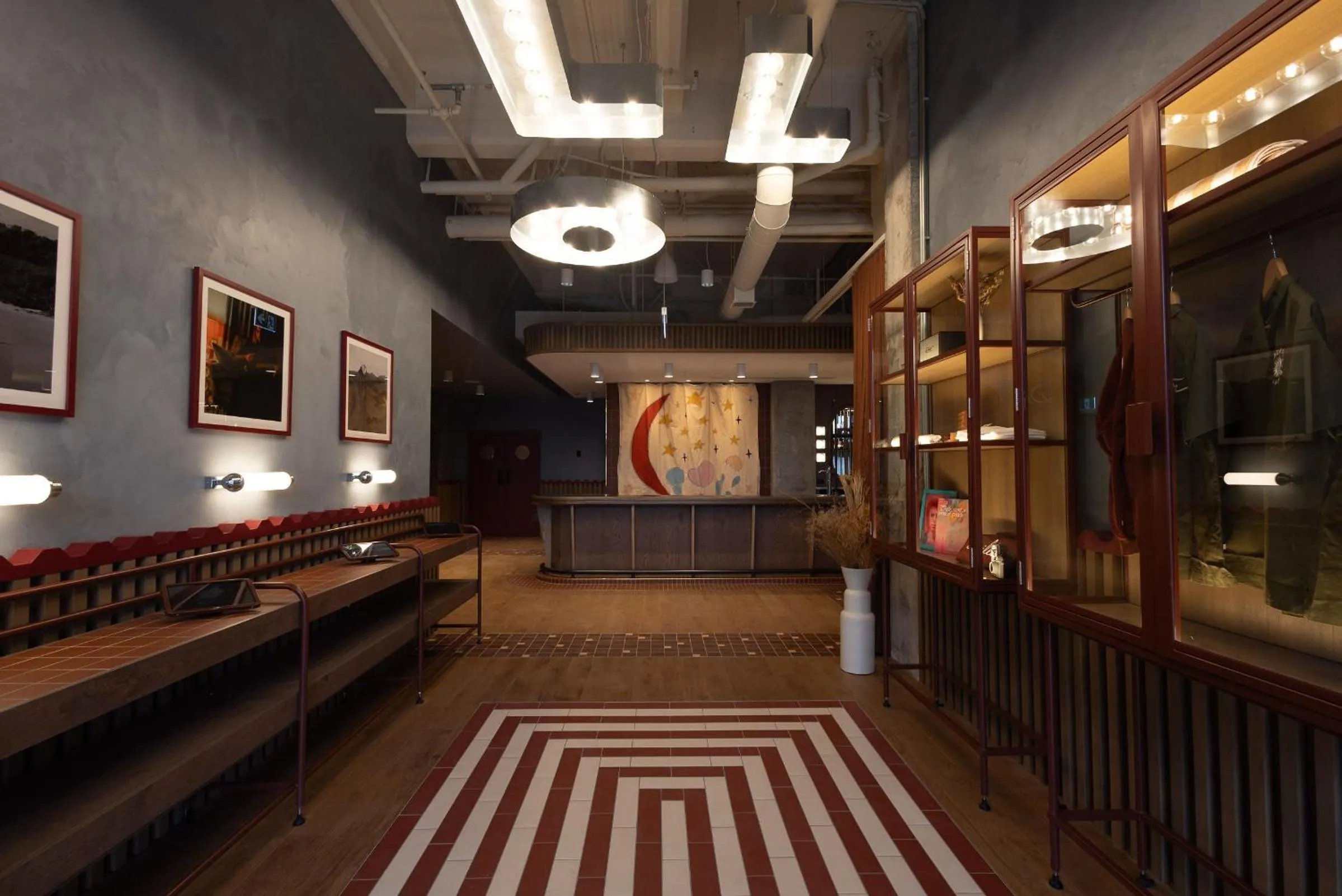 Lobby or reception in Drifter Christchurch