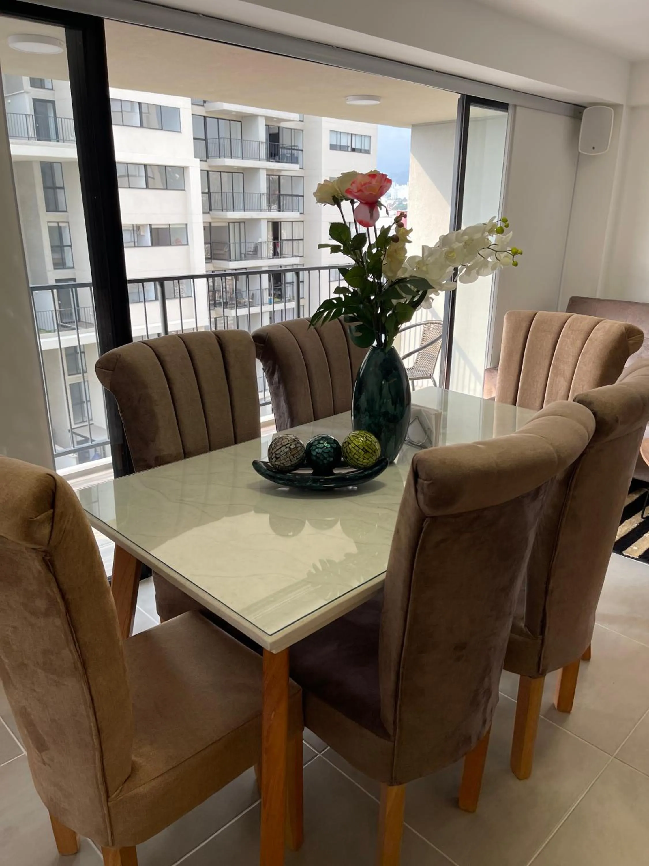 Dining area in Acogedor apartamento cerca de clínica en F/blanca