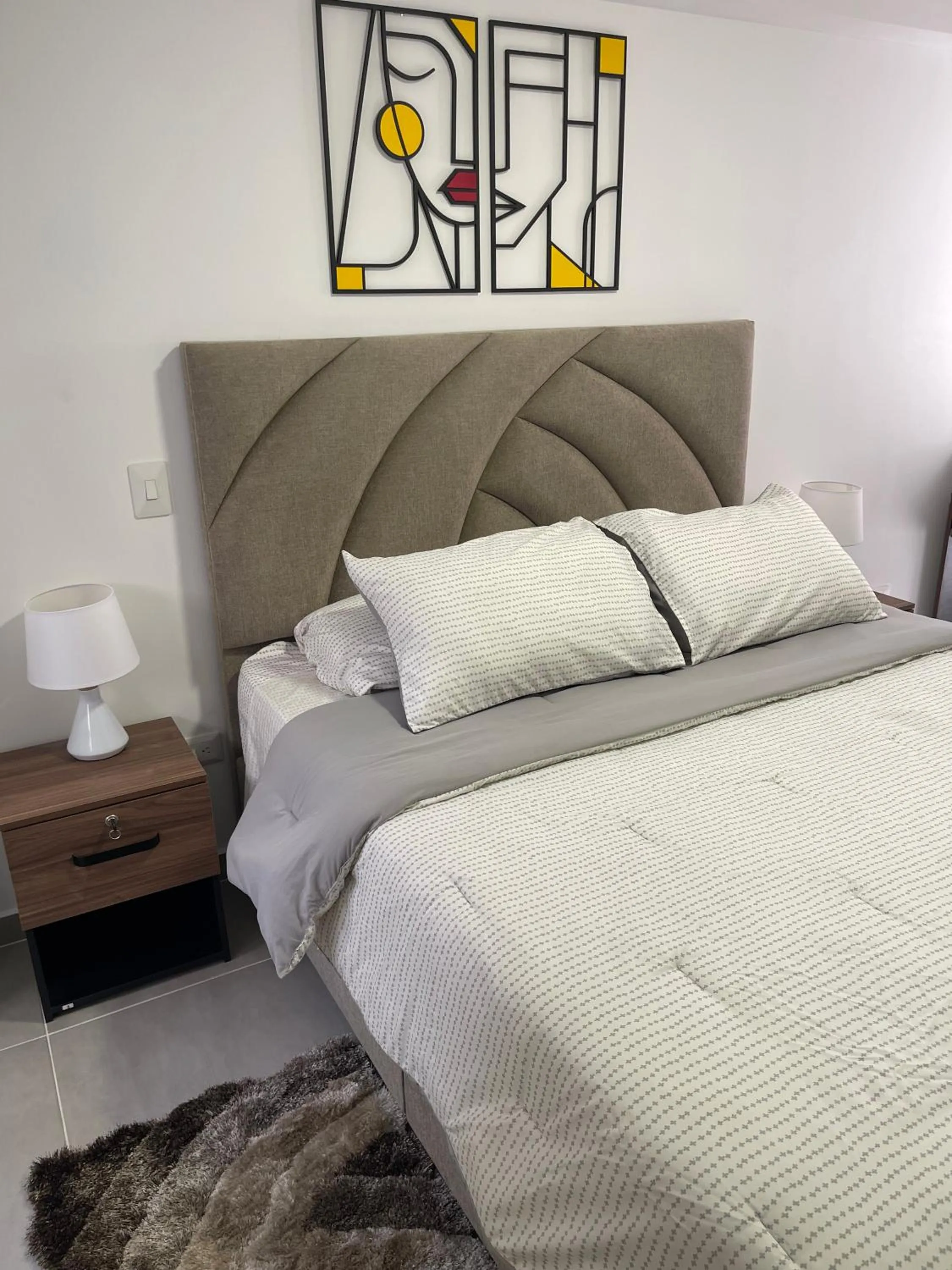 Bed in Acogedor apartamento cerca de clínica en F/blanca