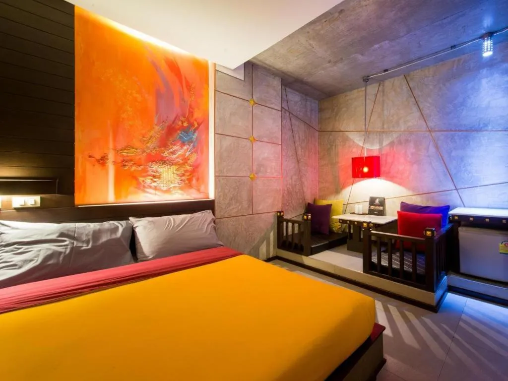 Bed in Pak Ping Ing Tang Boutique Hotel