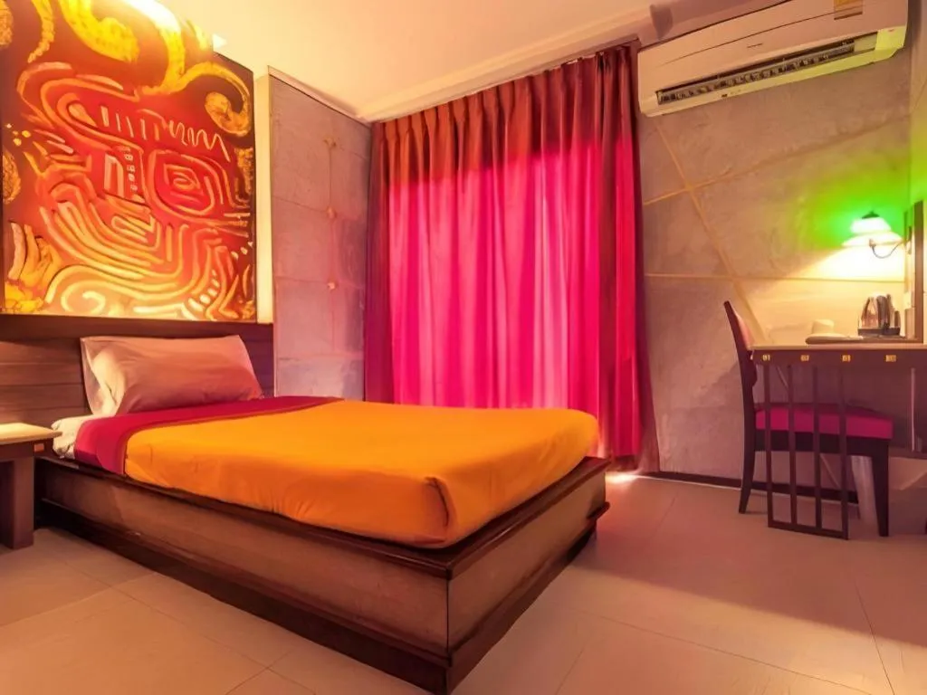 Bed in Pak Ping Ing Tang Boutique Hotel