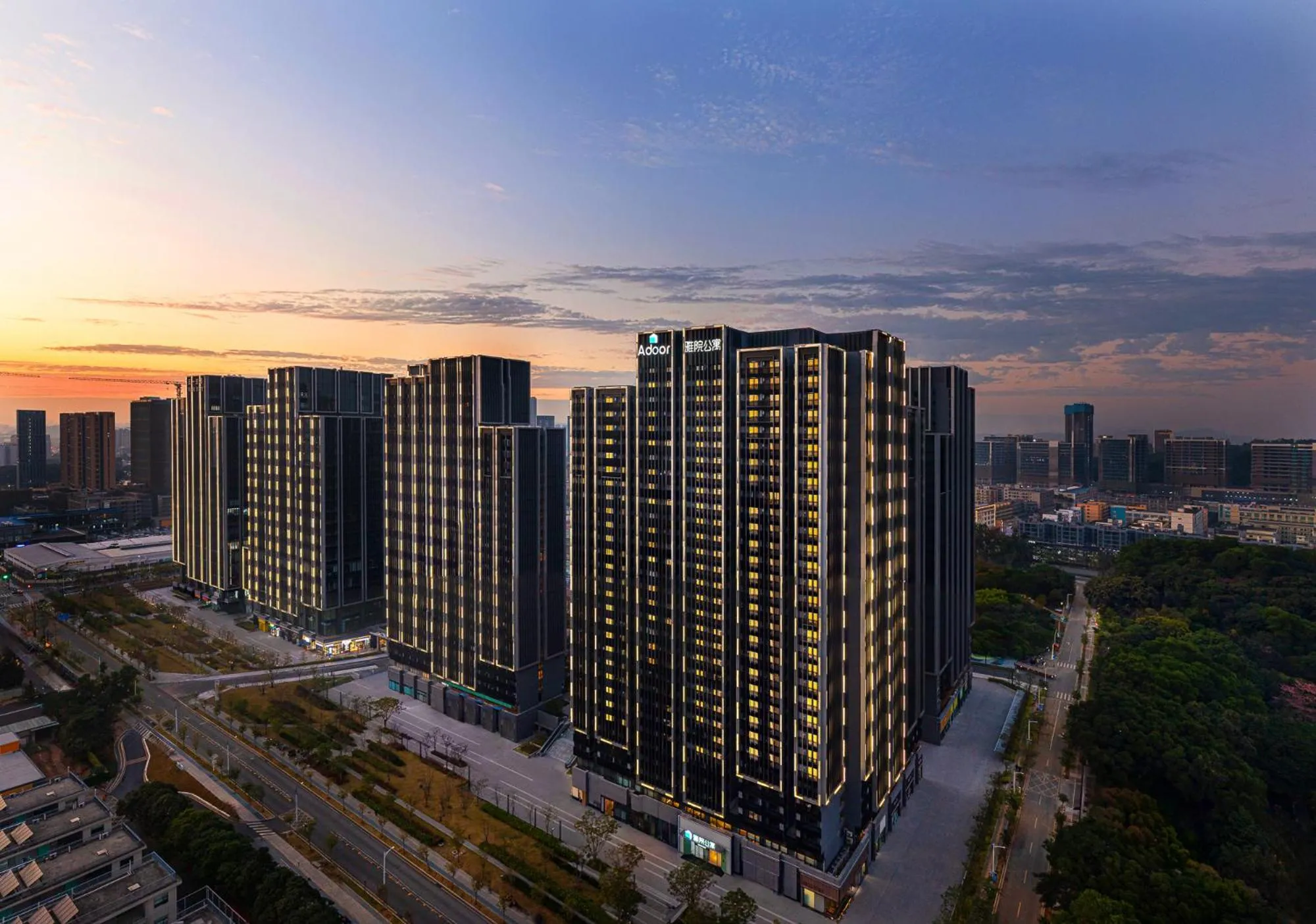 Property building in Adoor Suites Shenzhen