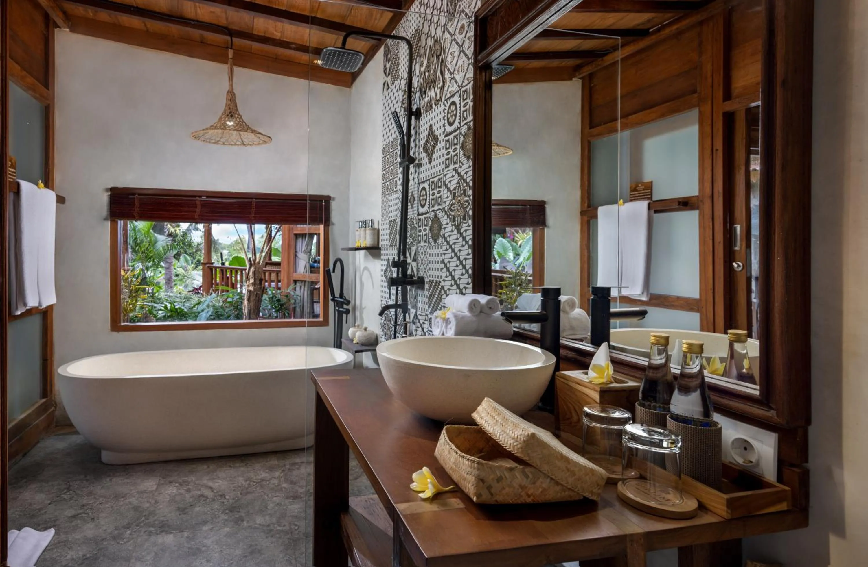 Bathroom in Berlima Wooden Lodge by GenuineHost