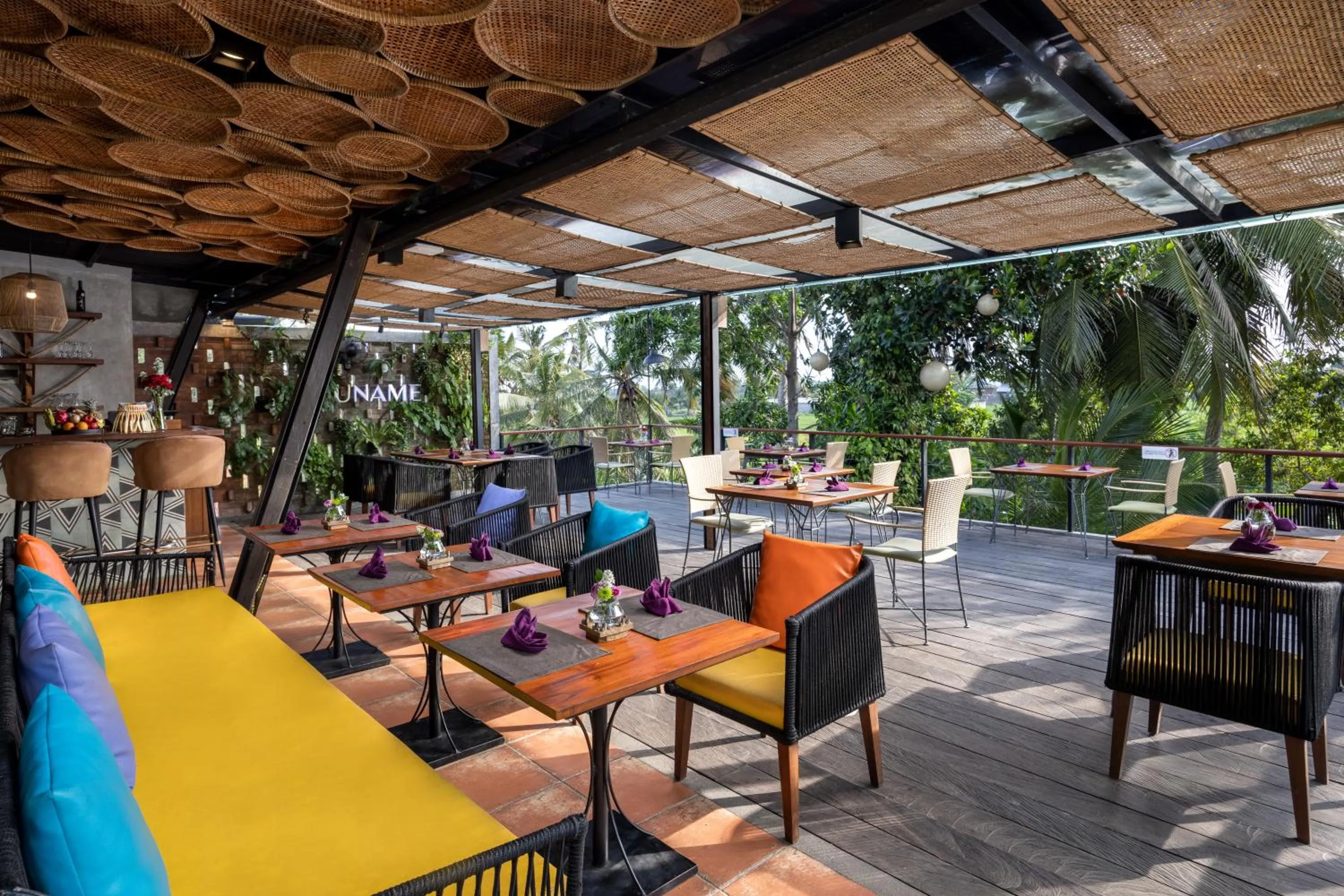 Restaurant/places to eat in Berlima Wooden Lodge by GenuineHost