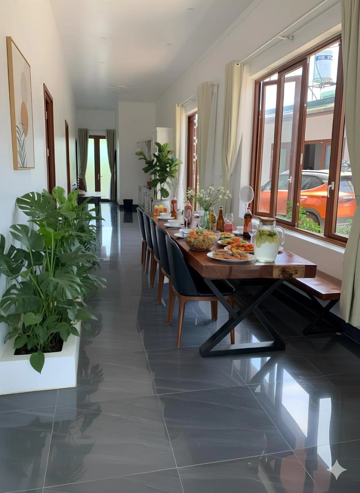 Seating area in Pin's House