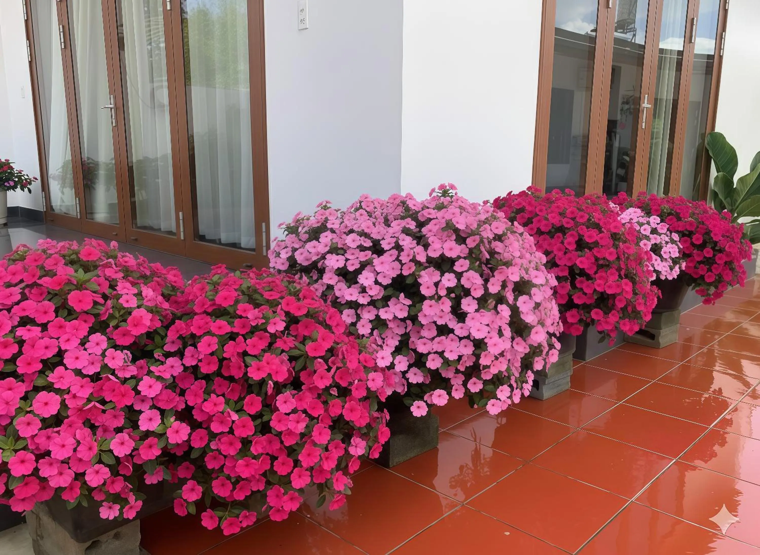 Natural landscape in Pin's House