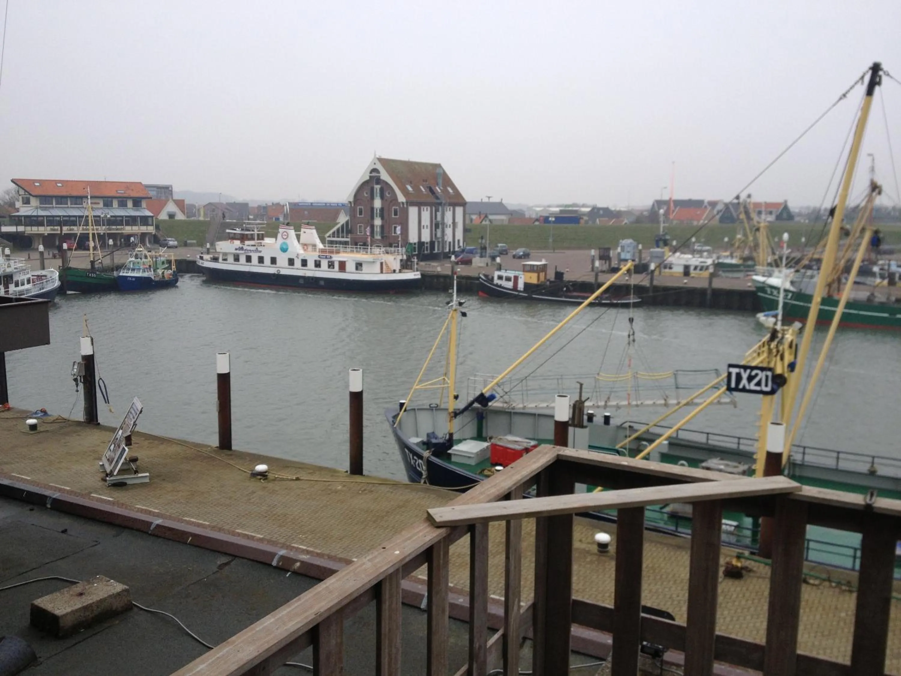 Balcony/Terrace in Havenhotel At Sea Texel